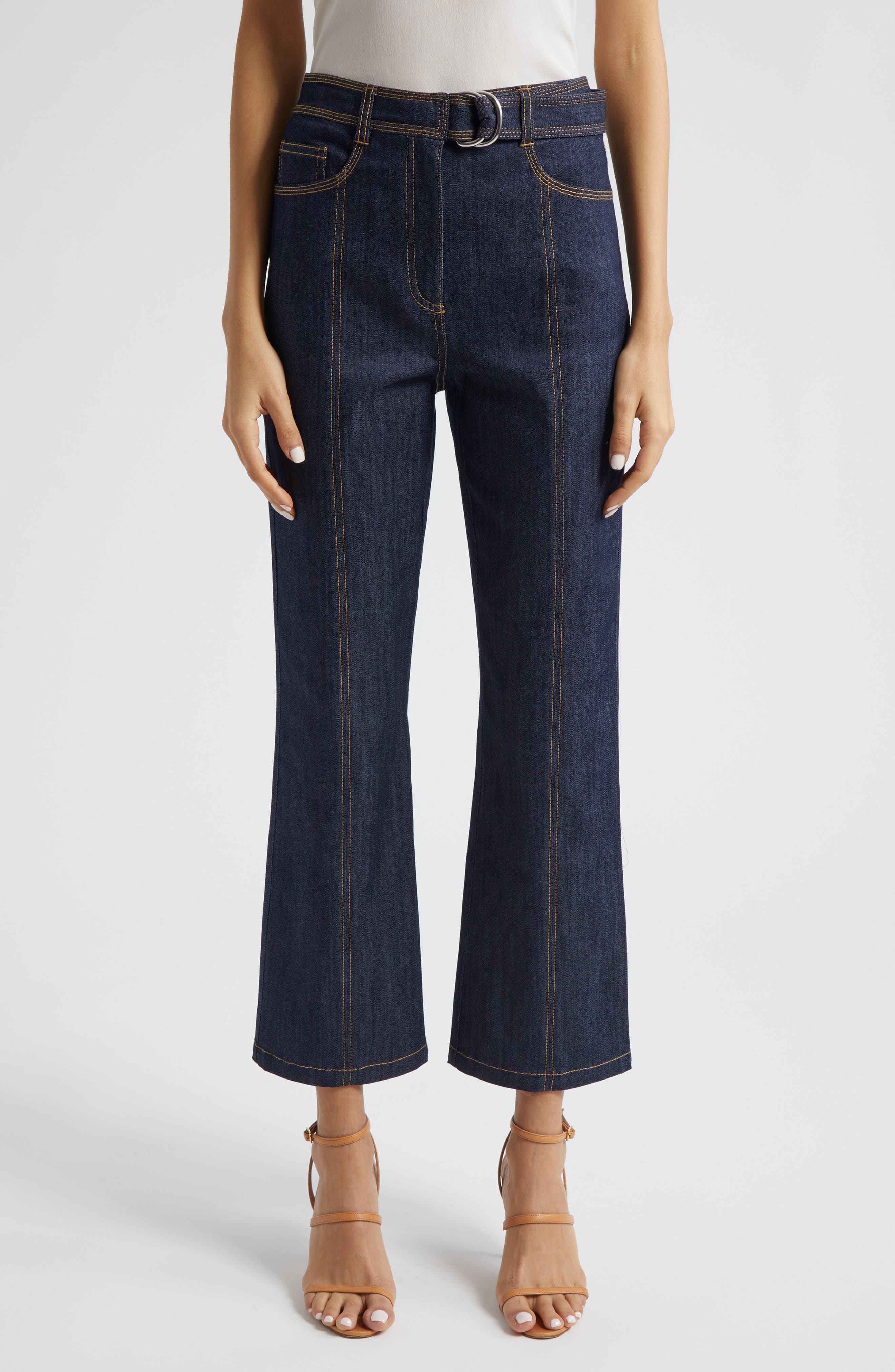 Madi Flare Leg Ankle Jeans - image 1