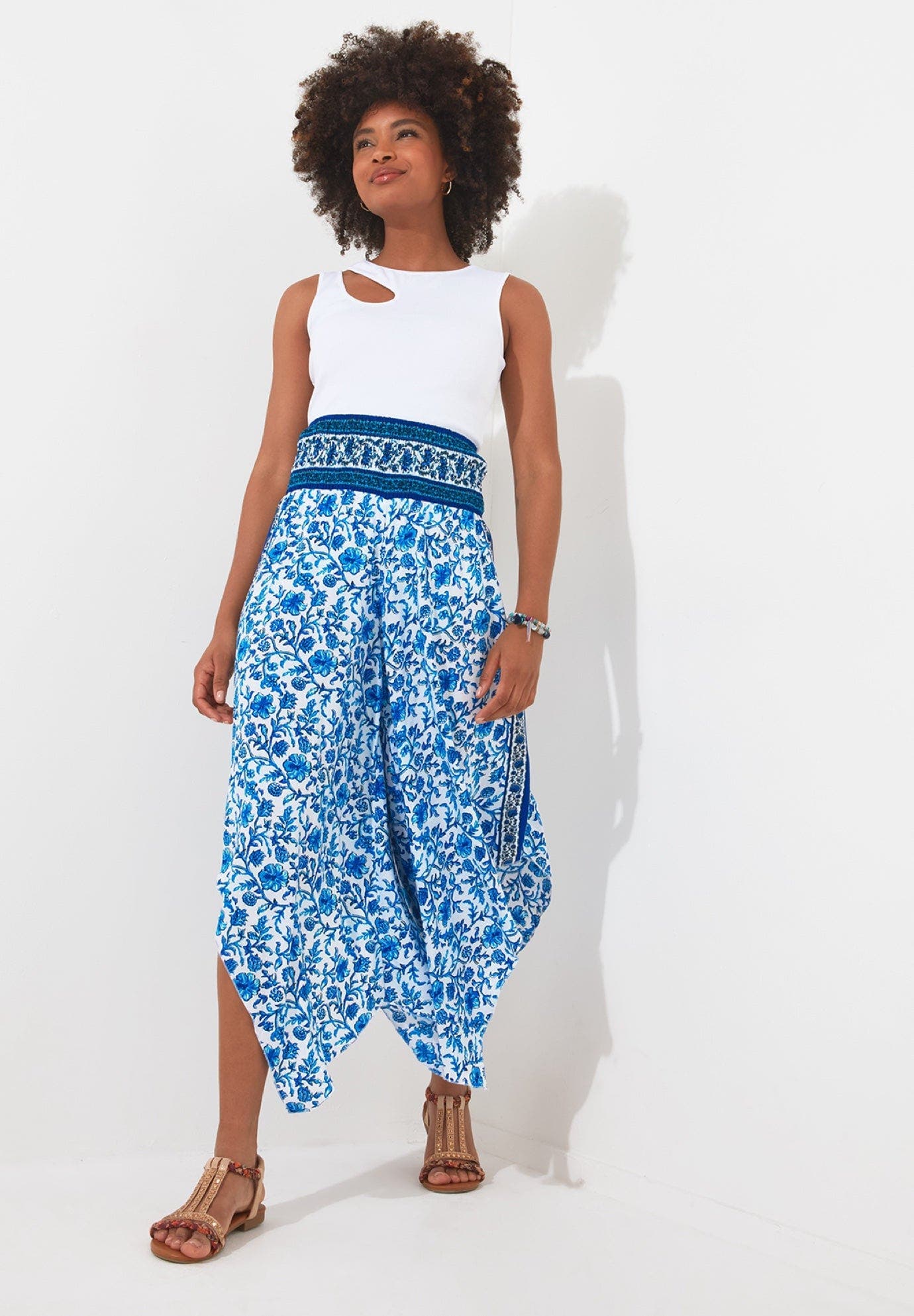 Flowy Crop Beach Pant - image 1
