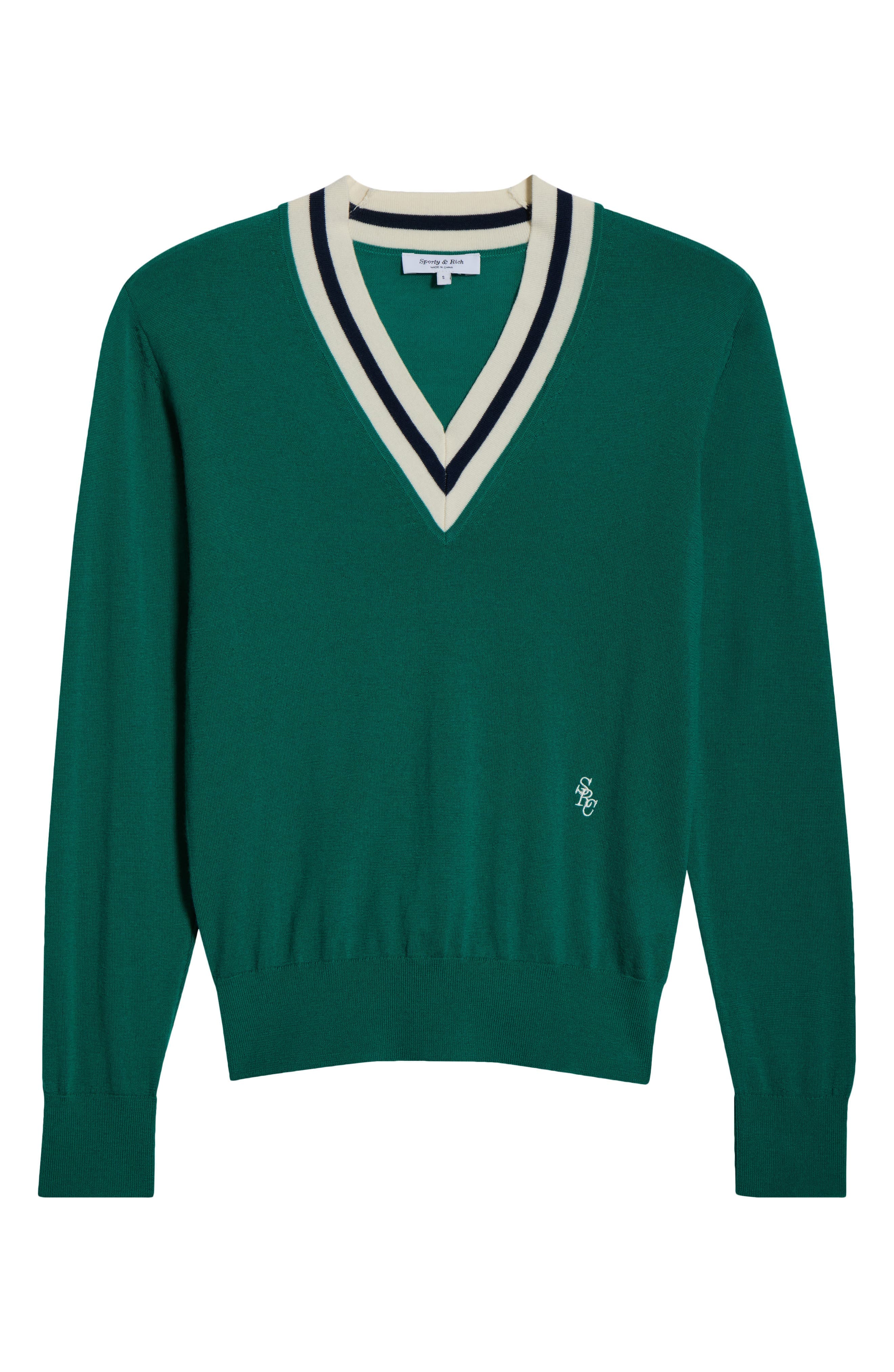 Minimalist V-Neck Merino Wool Sweater
