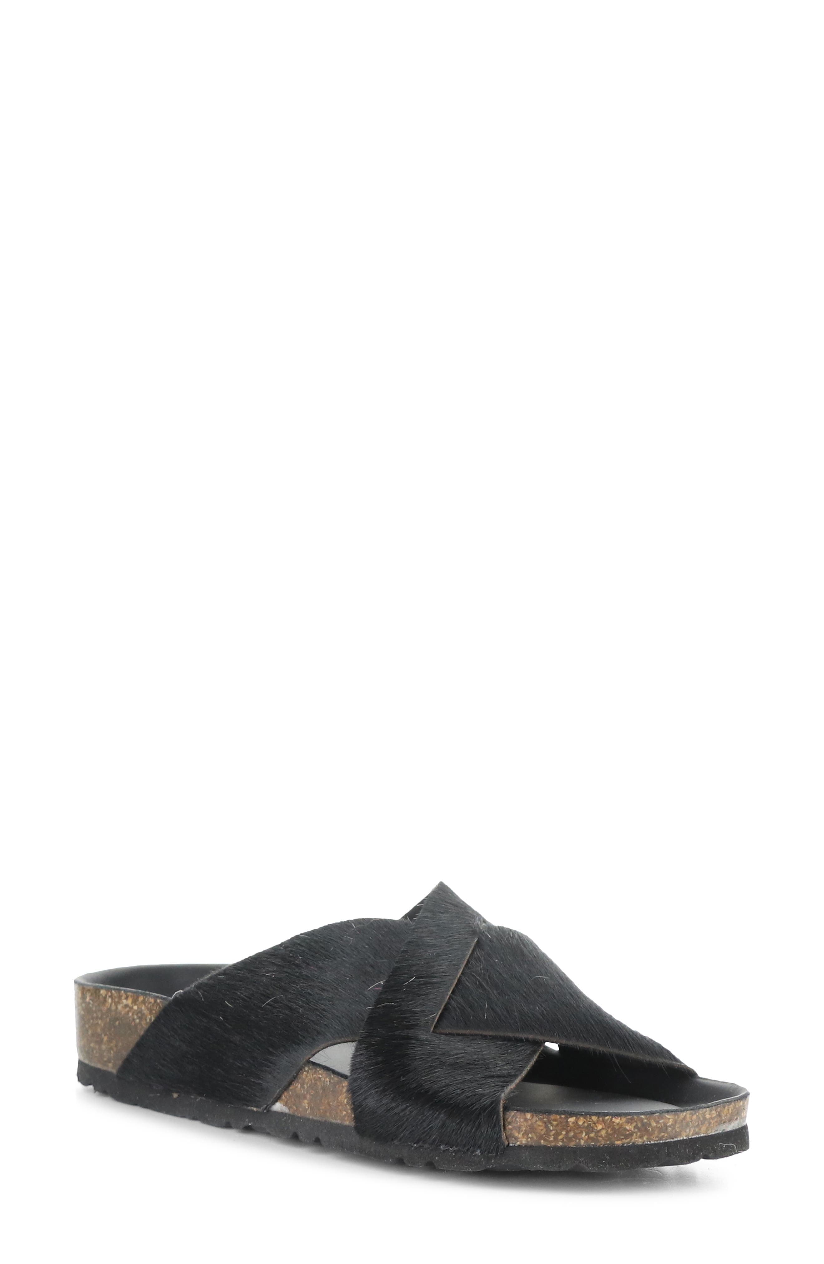 Suna Genuine Calf Hair Sandal - image 1