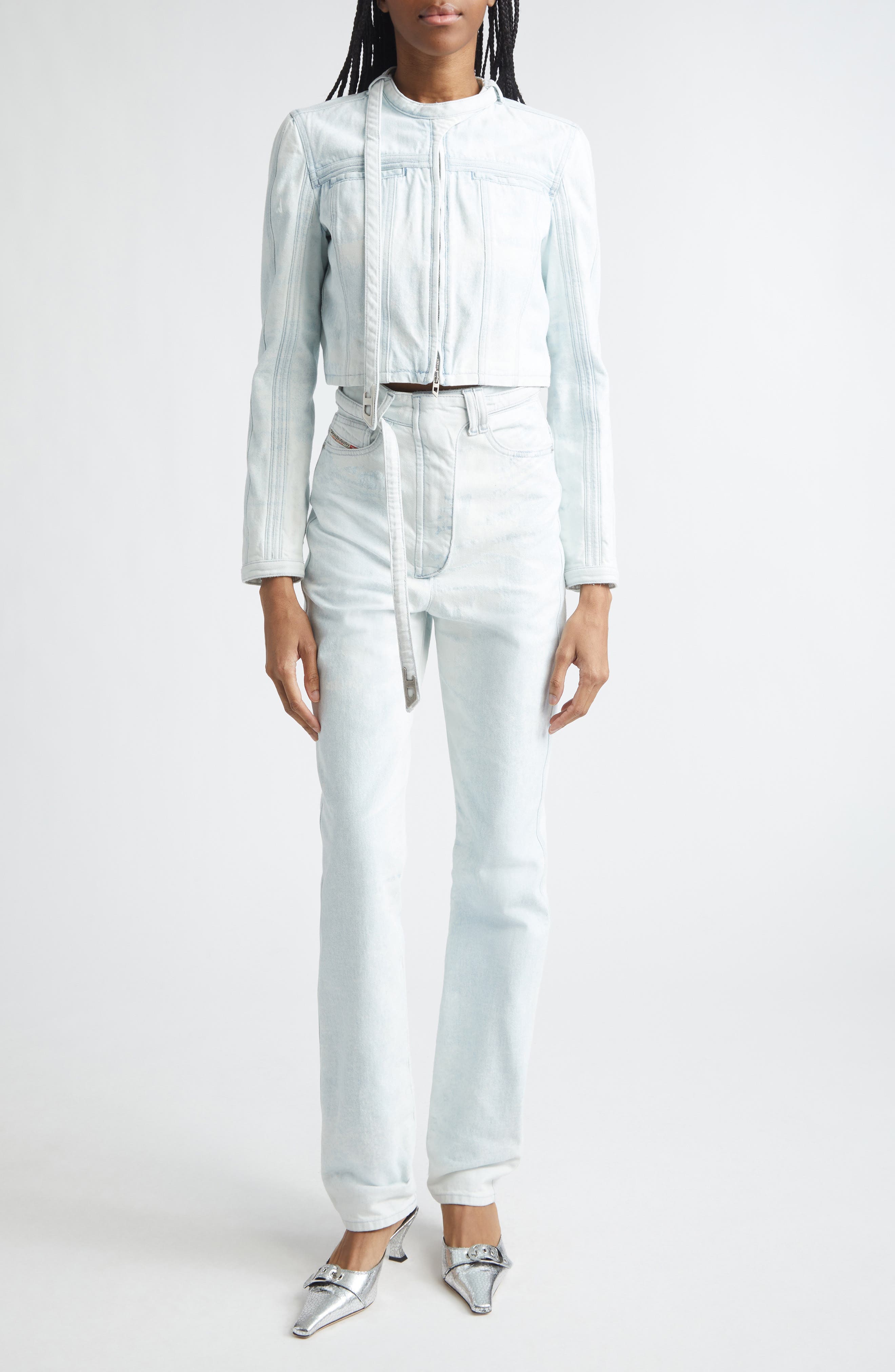 De-Onera High Waist Slim Fit Jeans - image 2