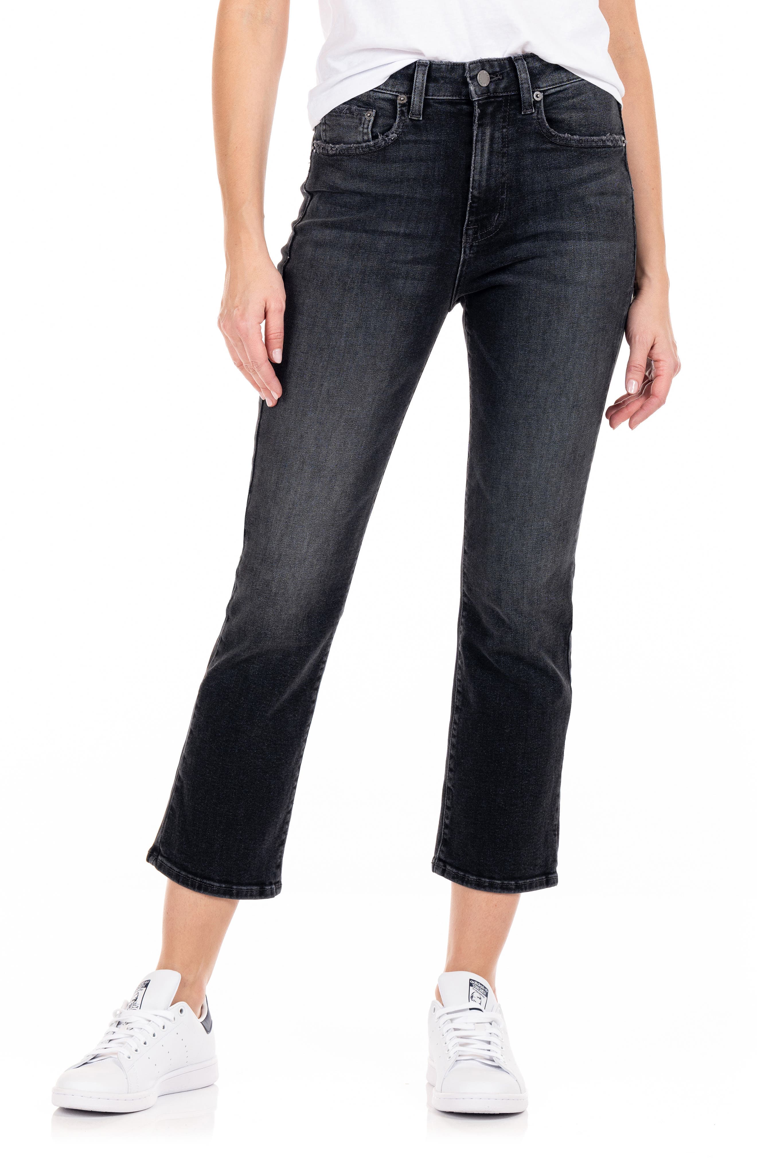 Crop Straight Leg Jeans - image 1