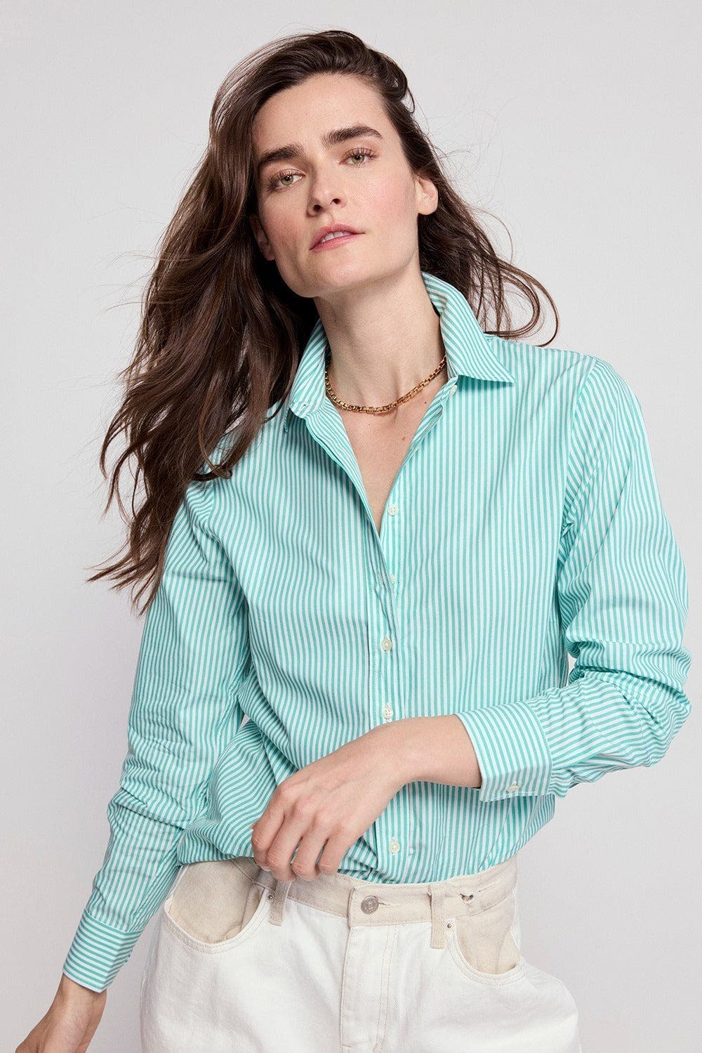 The Icon Shirt in Stripe - image 1
