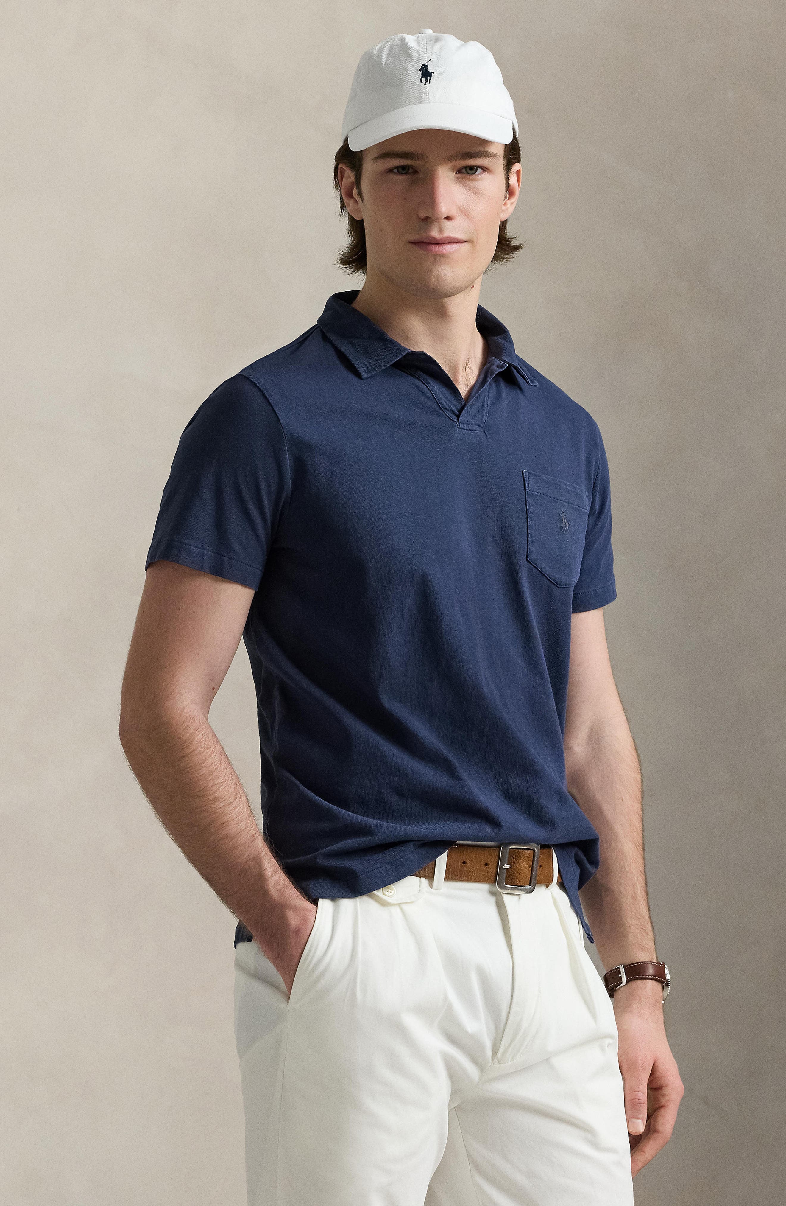 Linen & Cotton Polo - image 2