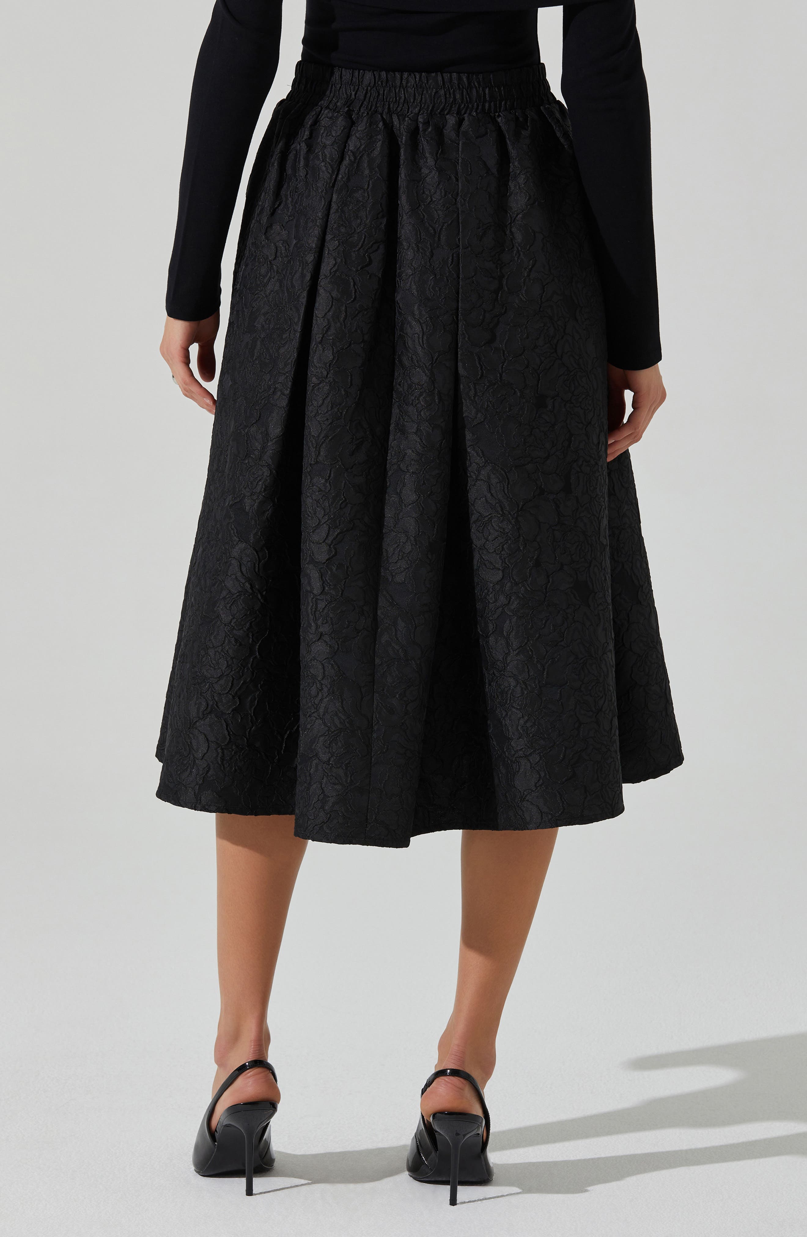 Andolina Jacquard Flare Skirt - image 2