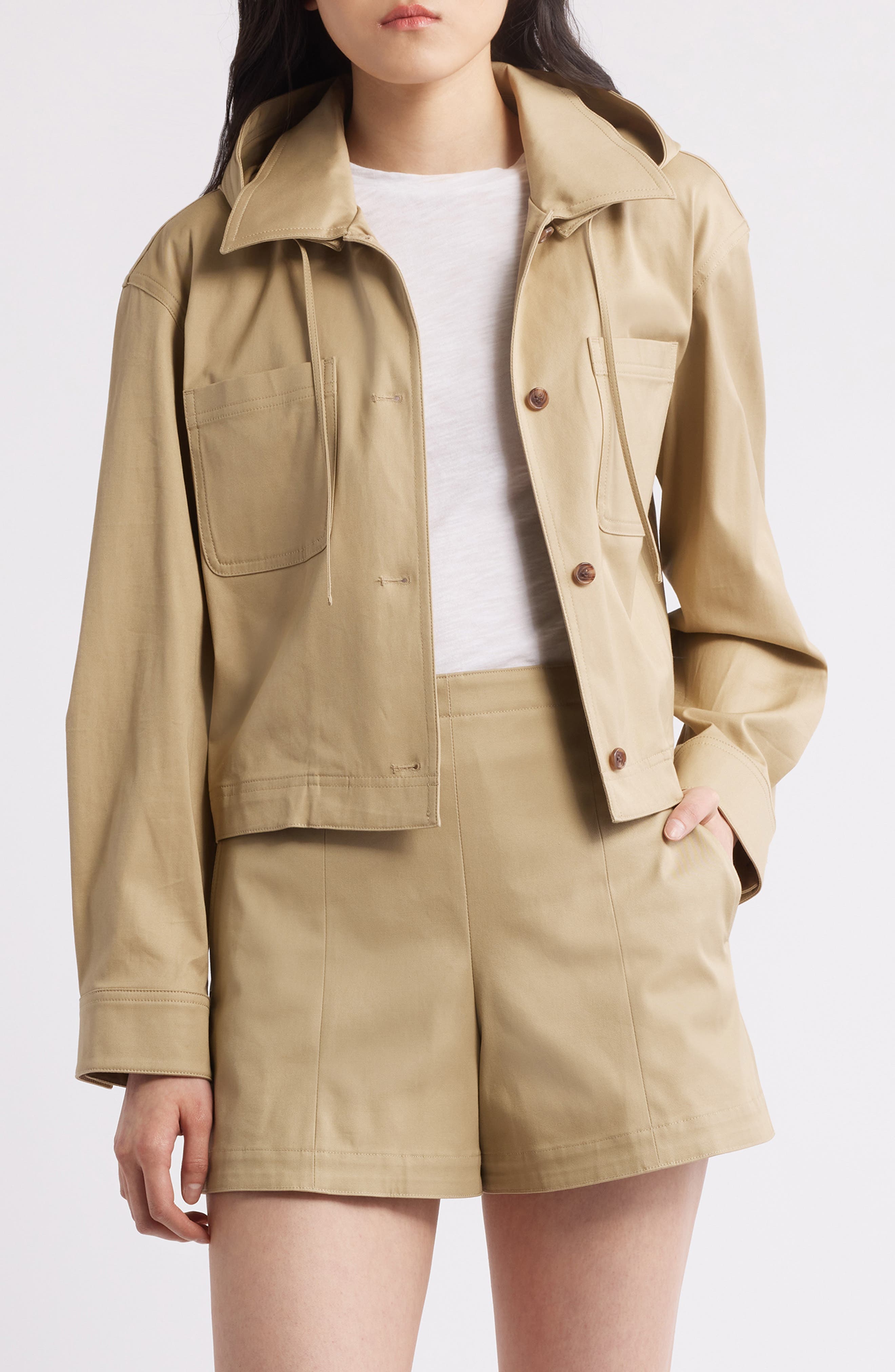 Hooded Crop Jacket - image 1