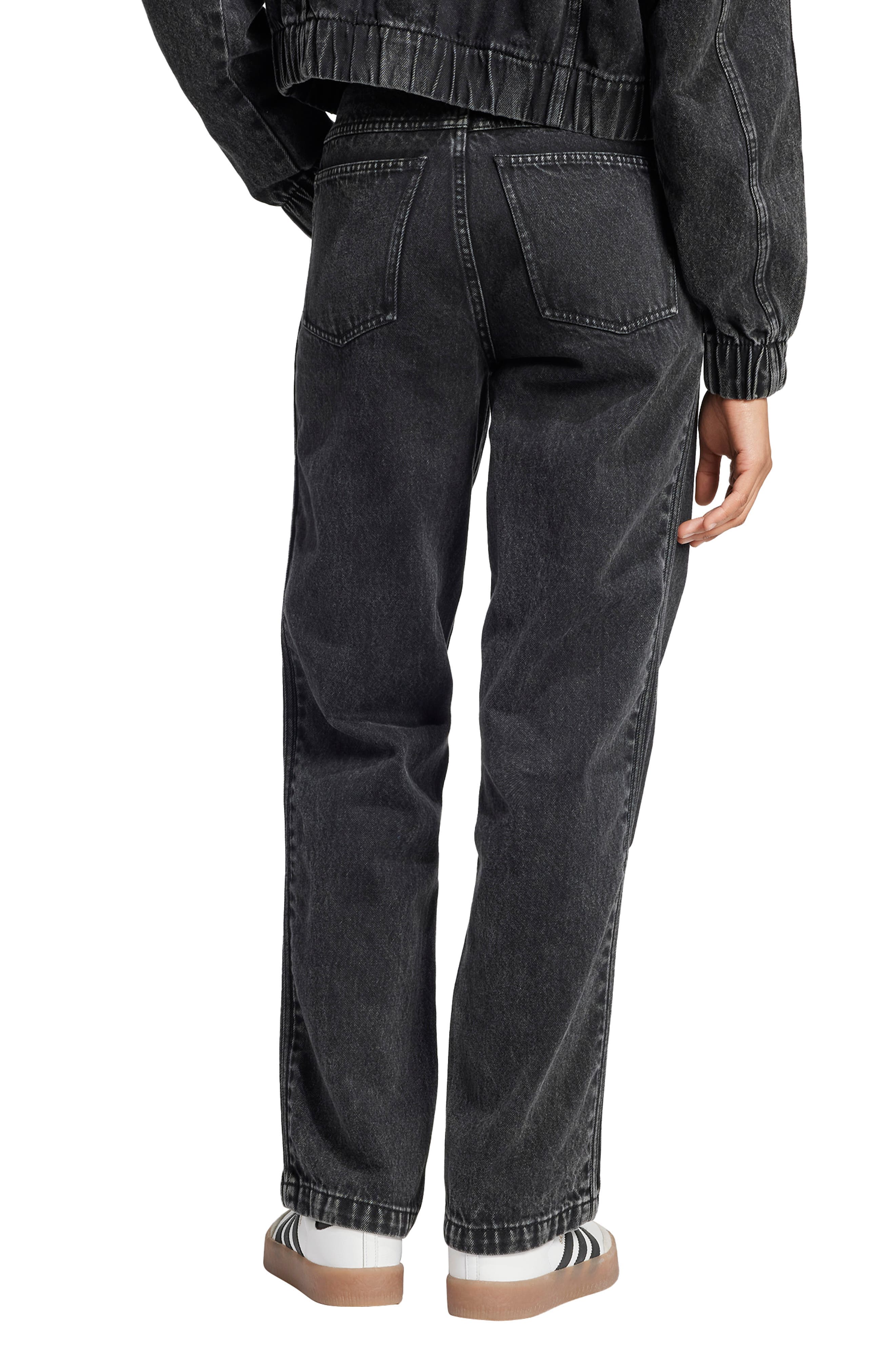 Premium Essentials Front Seam Straight Leg Jeans - image 2