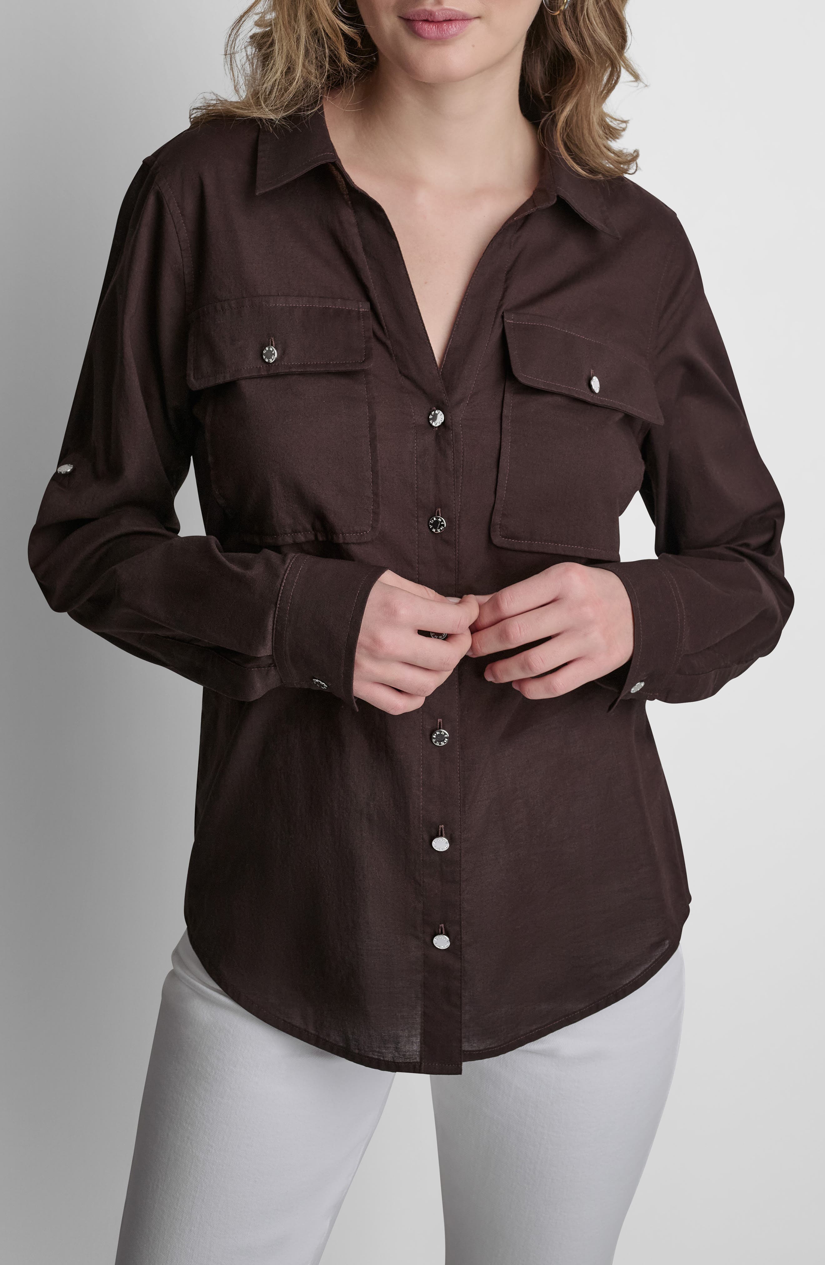 Roll Tab Shirt - image 3