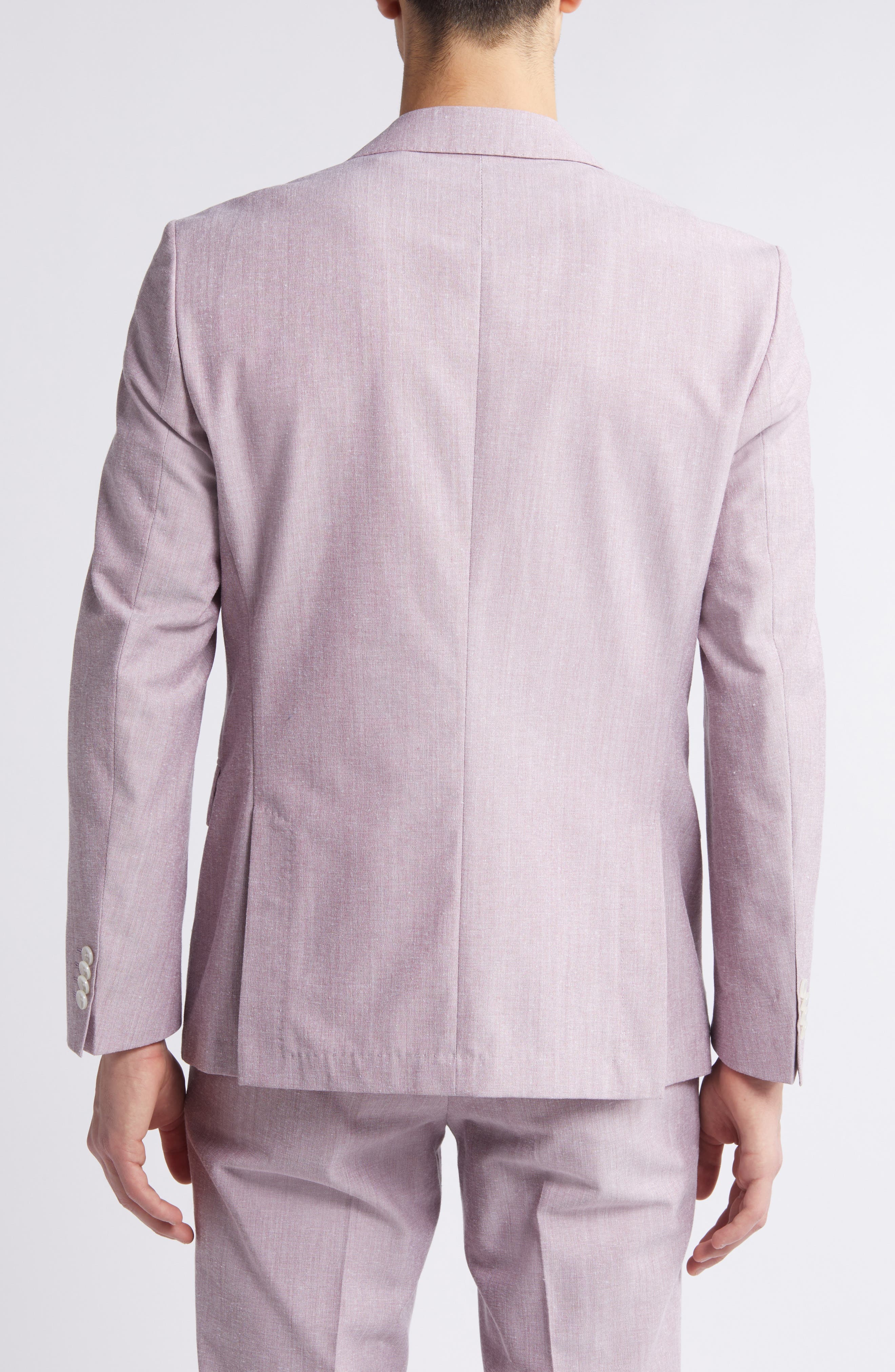 Hutson Melange Cotton & Wool Blend Sport Coat - image 2