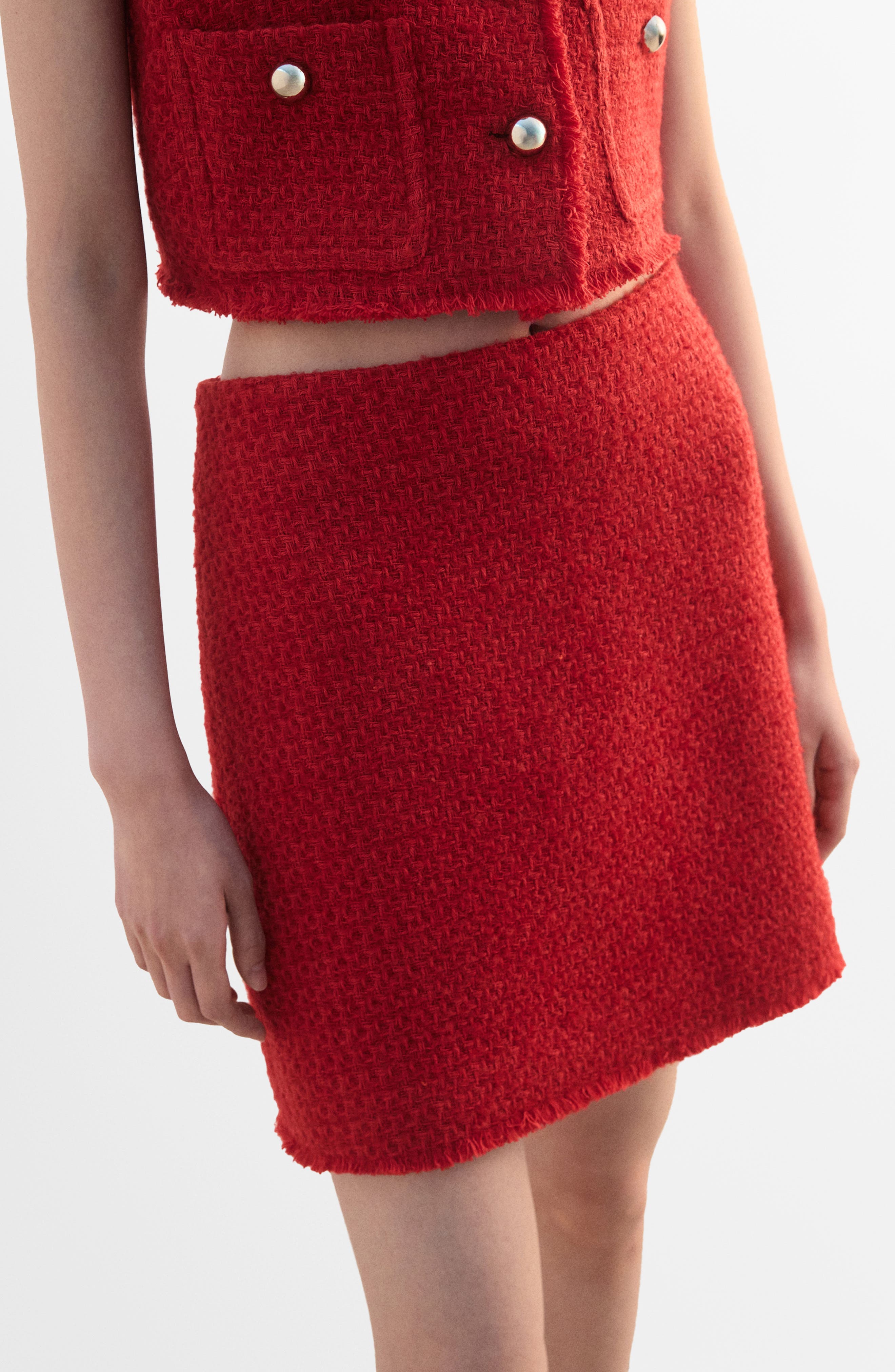 Tweed Miniskirt - image 1