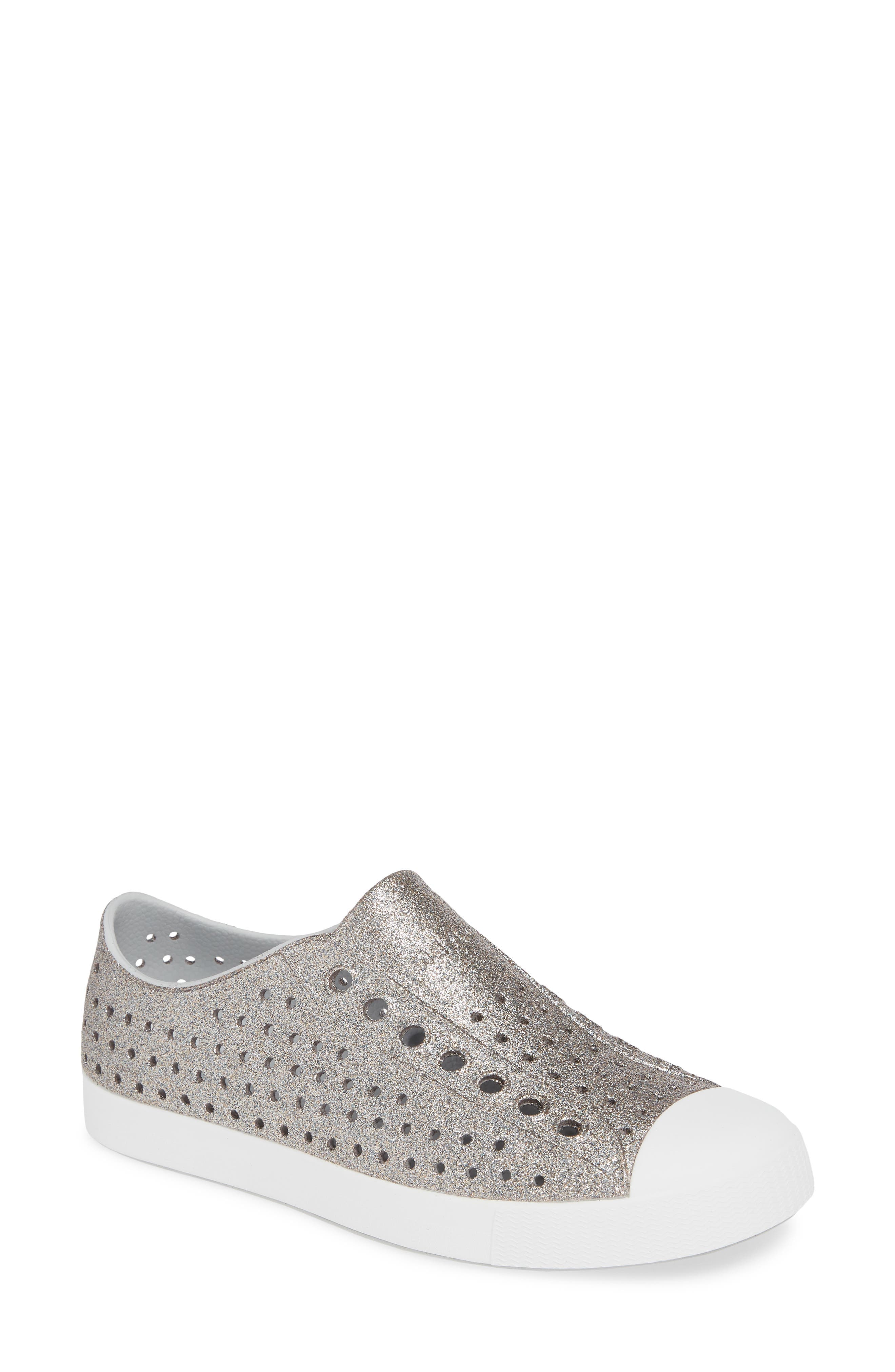 Gender Inclusive Native Shoes Jefferson Glitter Water Friendly Sneaker - image 1