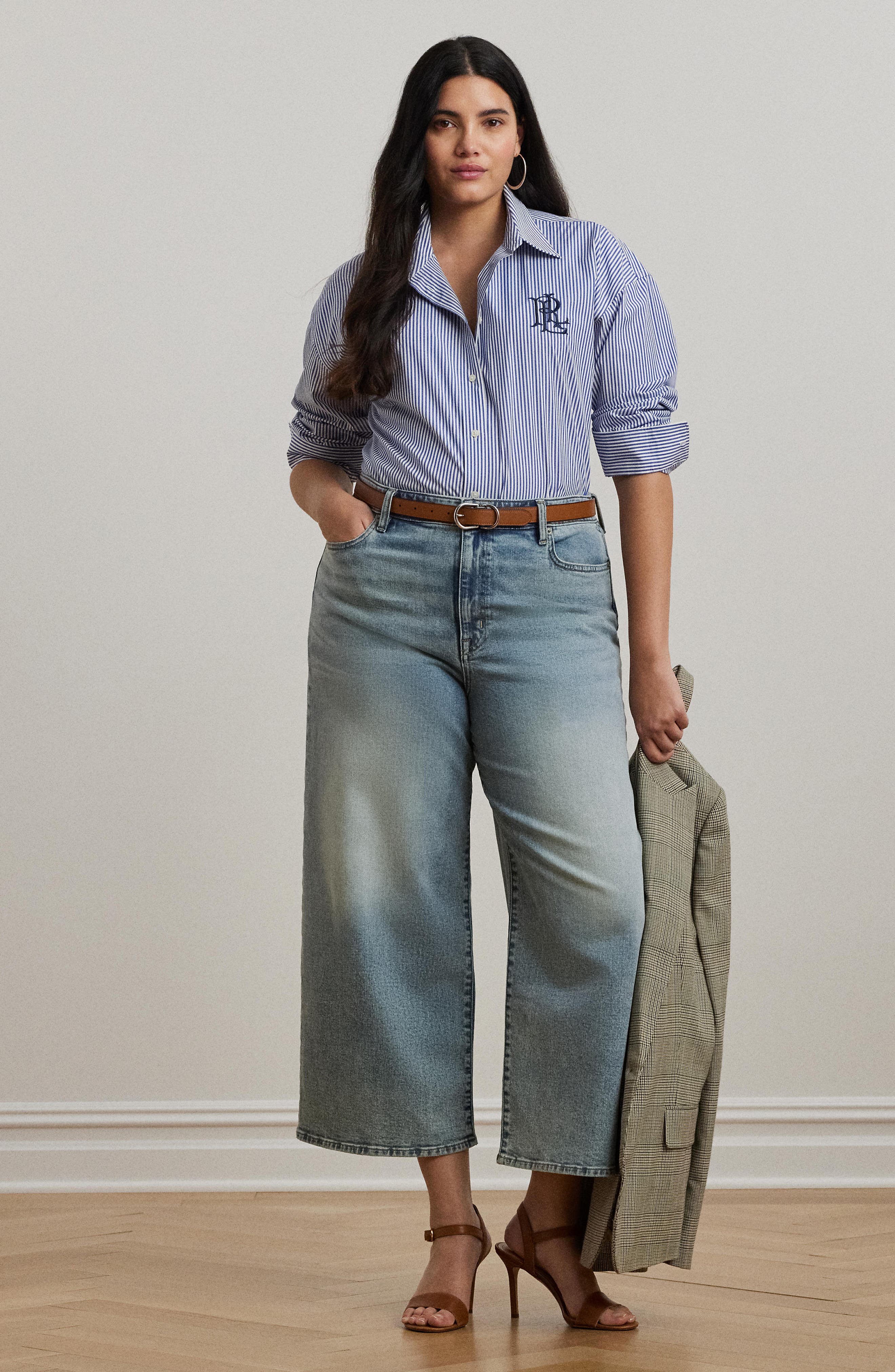 Saira Crop Wide Leg Jeans - image 2