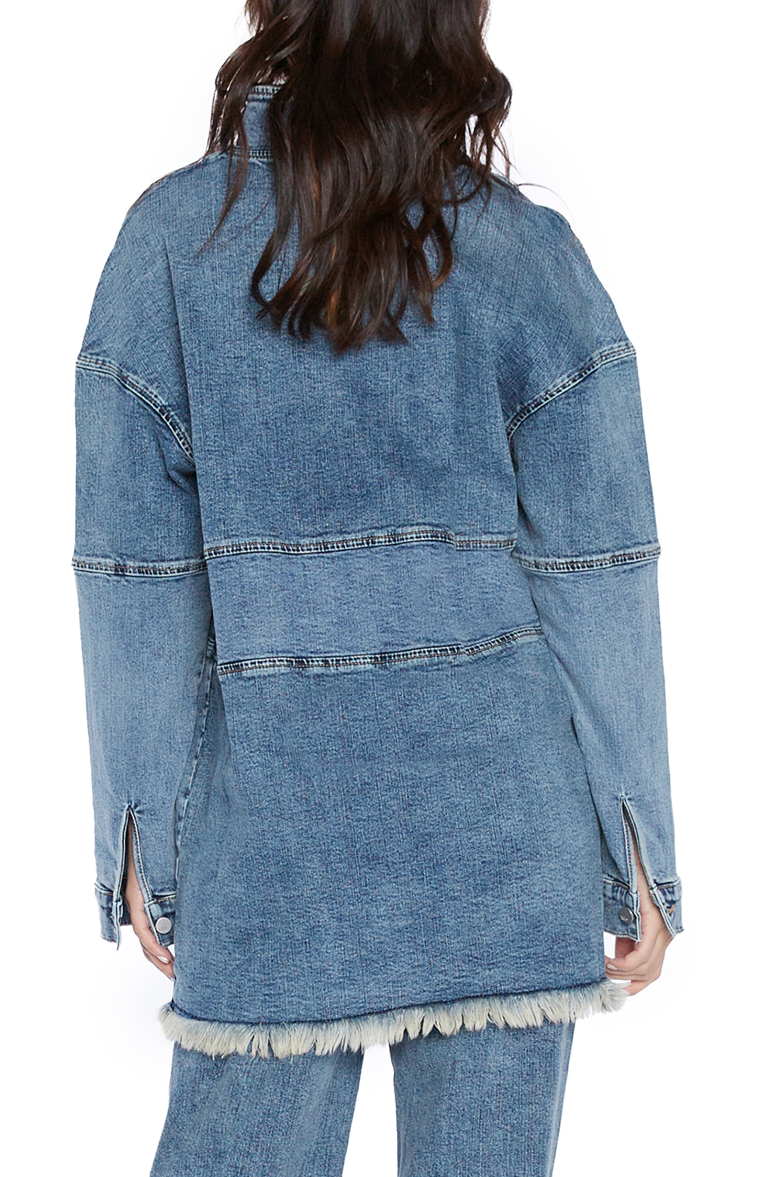 Popover Denim Shirt Jacket - image 2