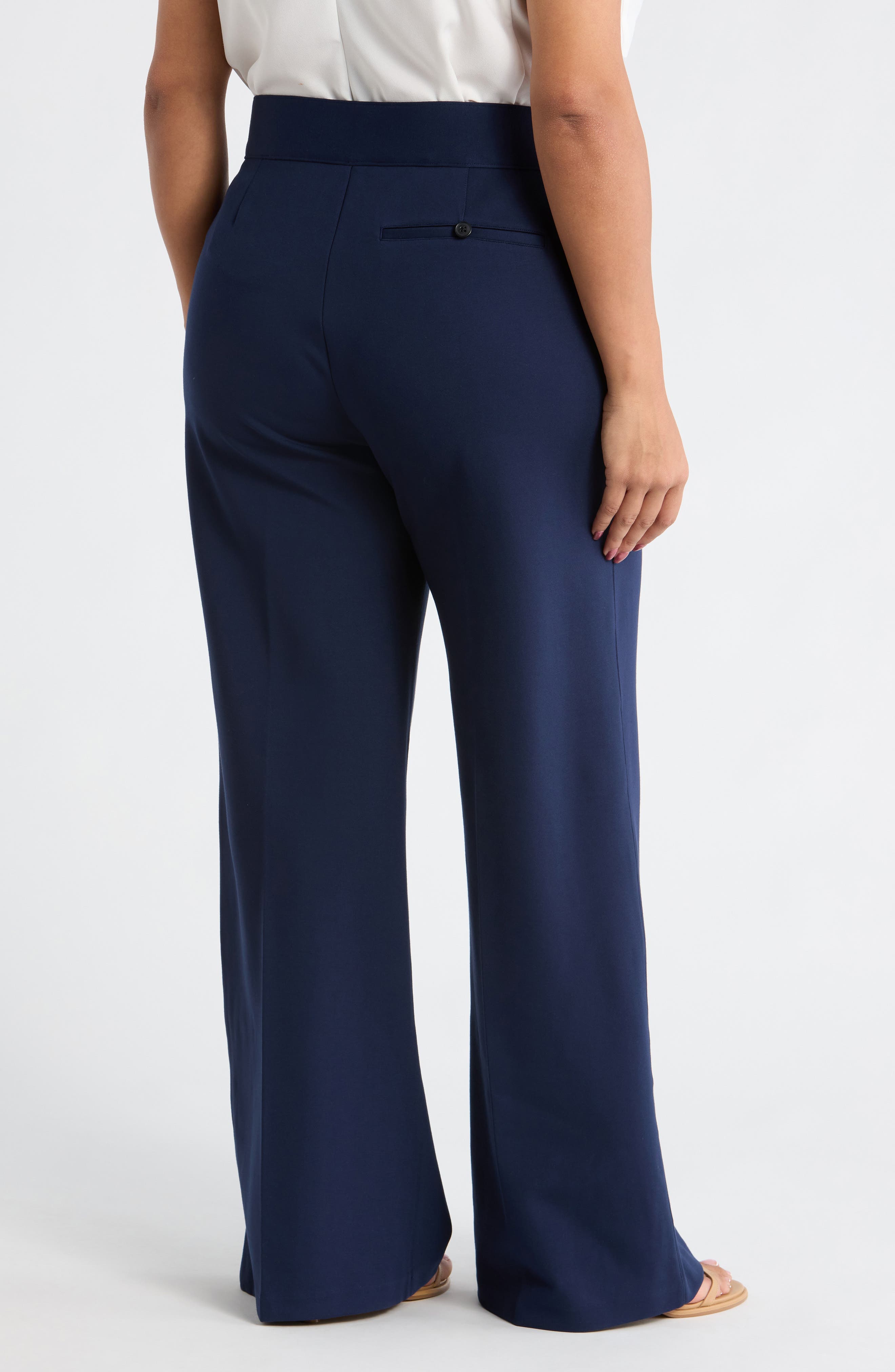 SPANXsupersmooth PerfectFit Ponte Wide Leg Pants - image 2