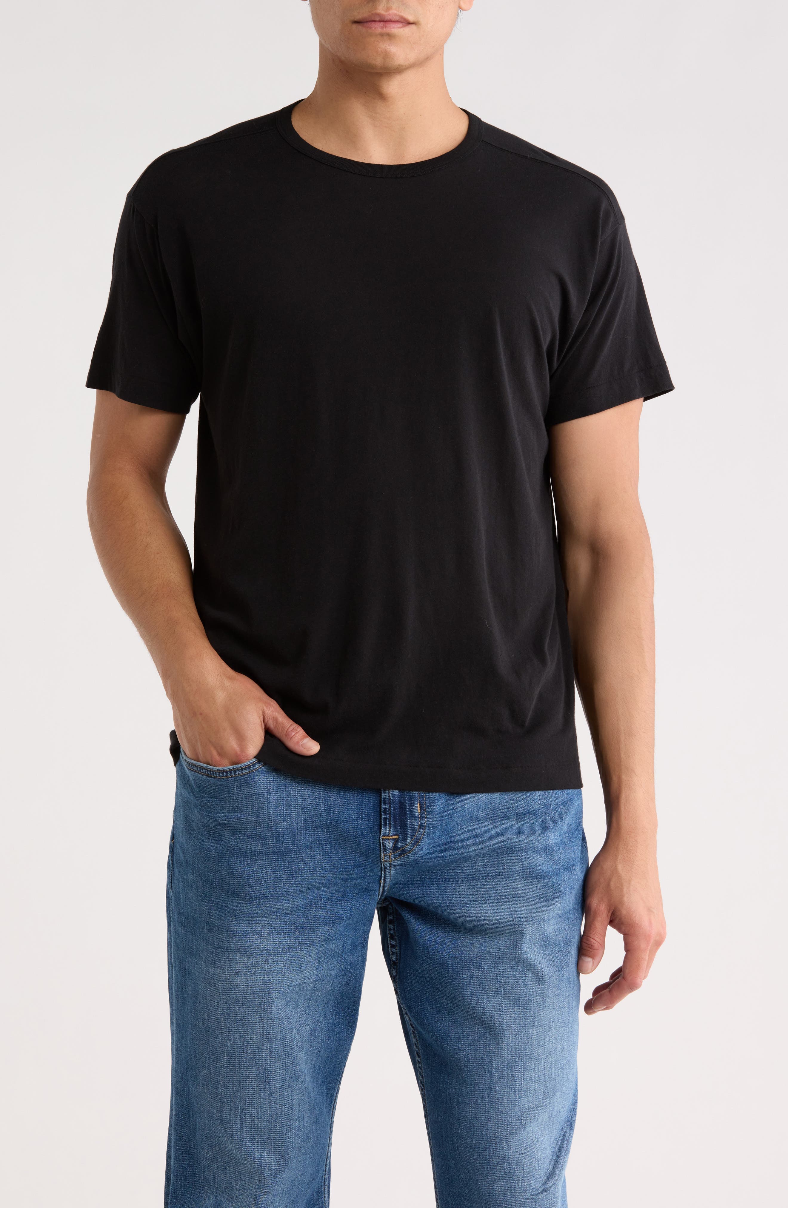 Japanese De-Luxe Cotton & Linen Blend T-Shirt - image 1