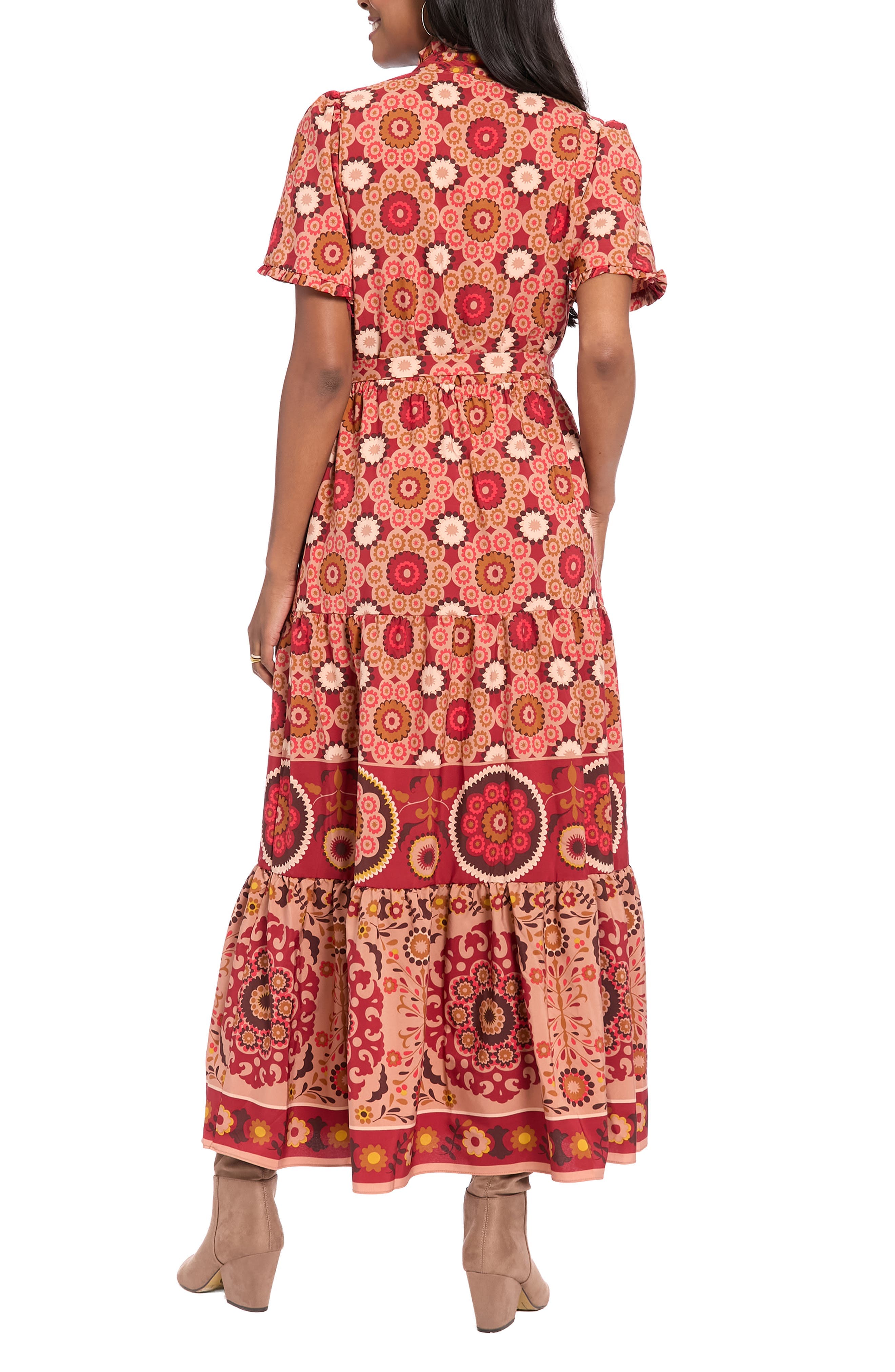 Ruffle Tiered Maxi Dress - image 2