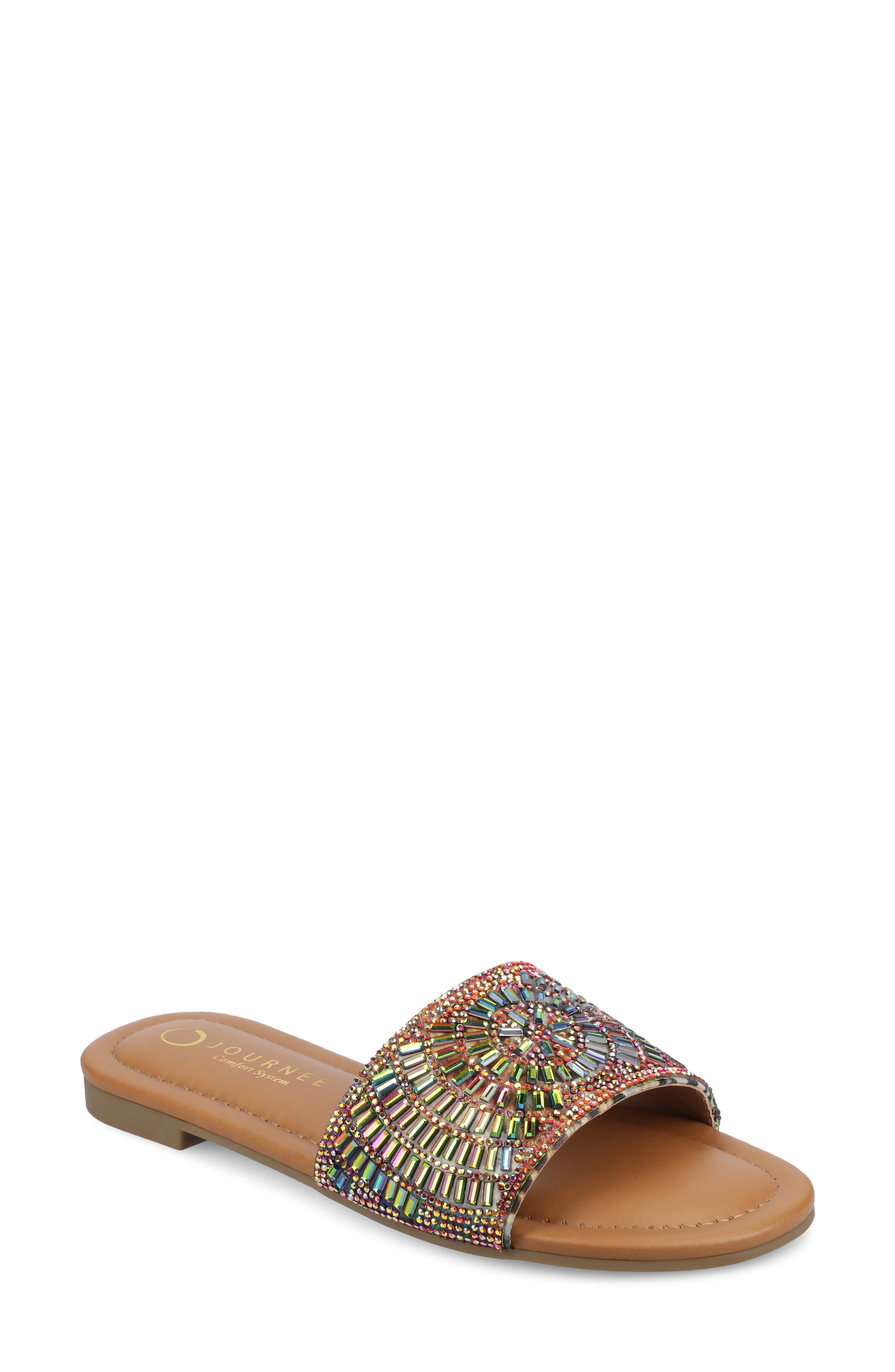 Maria Crystal Embellished Slide Sandal - image 3