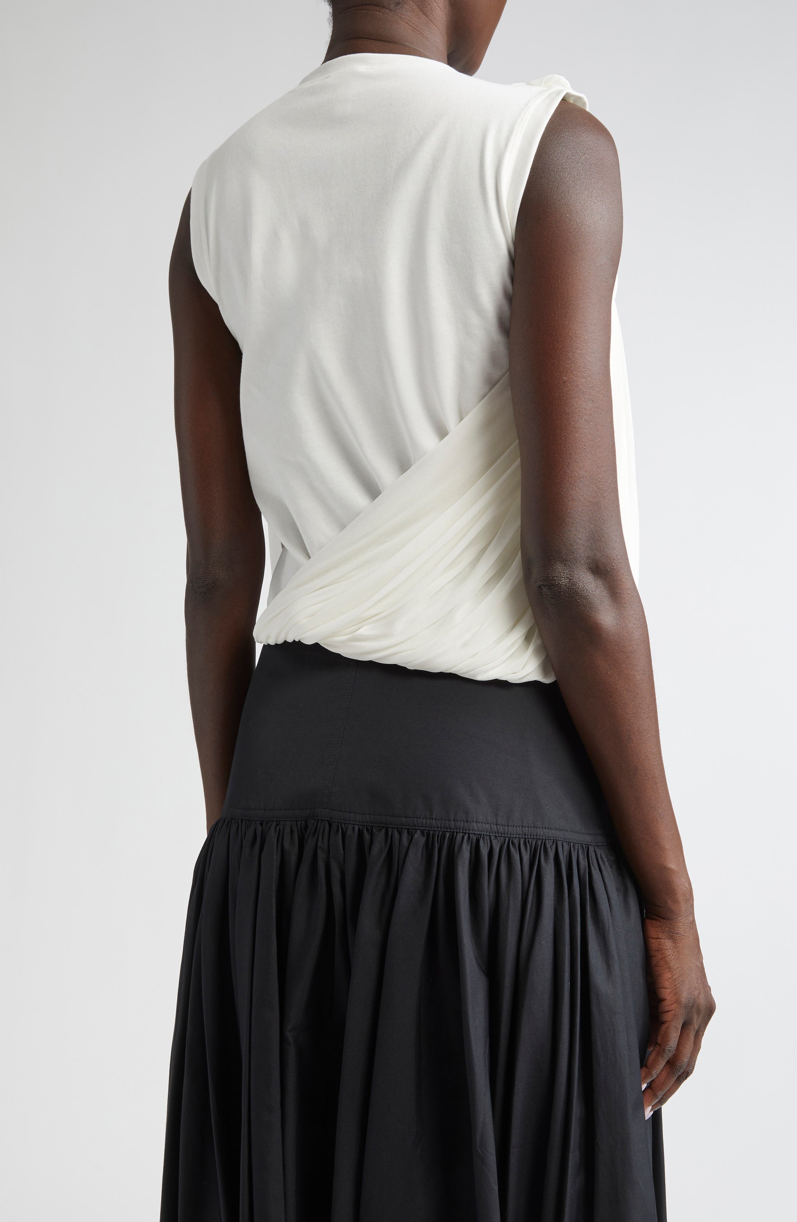 Asymmetric Drape Top - image 2