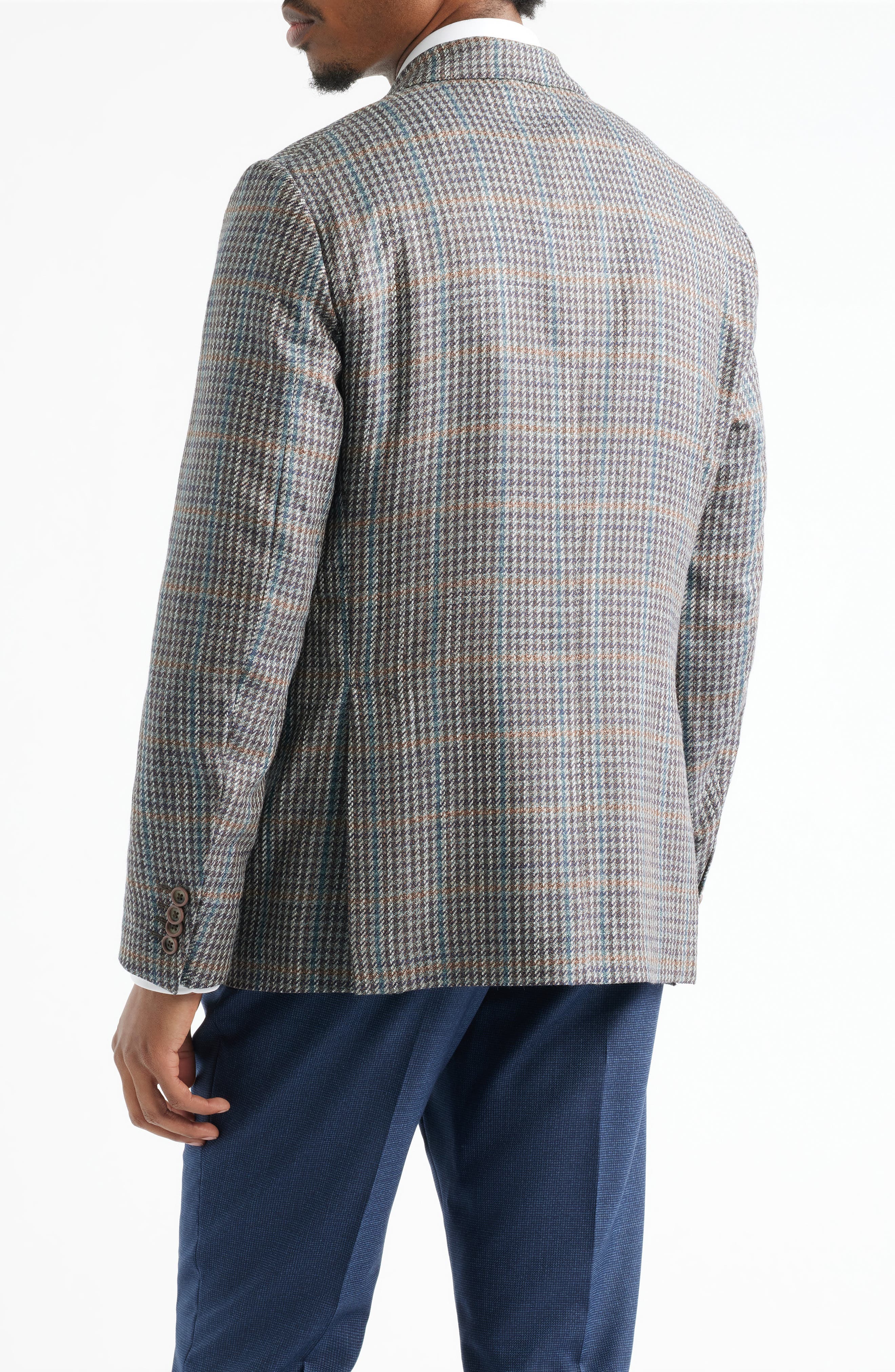 Treviso Wool & Silk Sport Coat - image 4