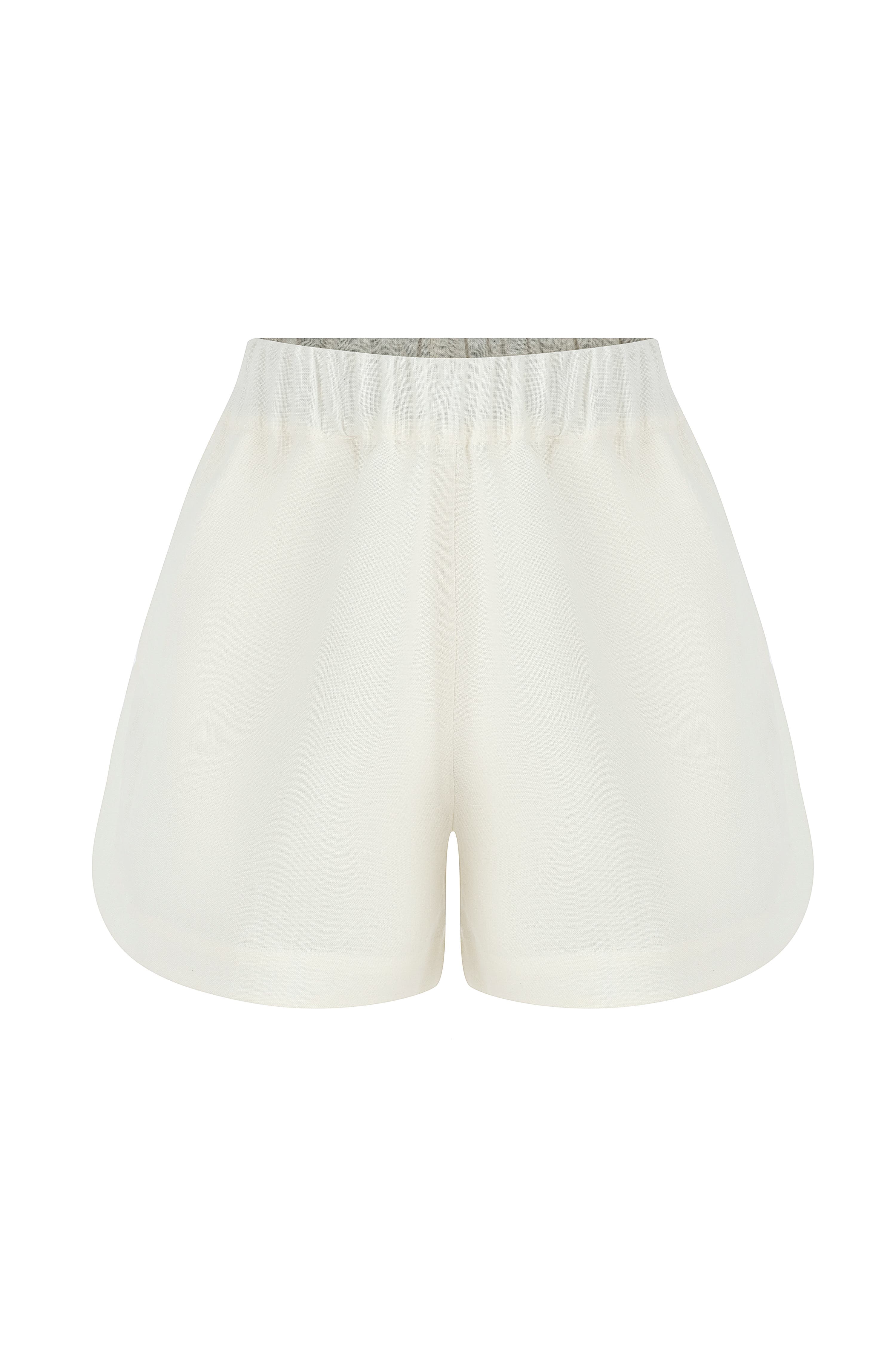 Capri Linen Shorts - image 2