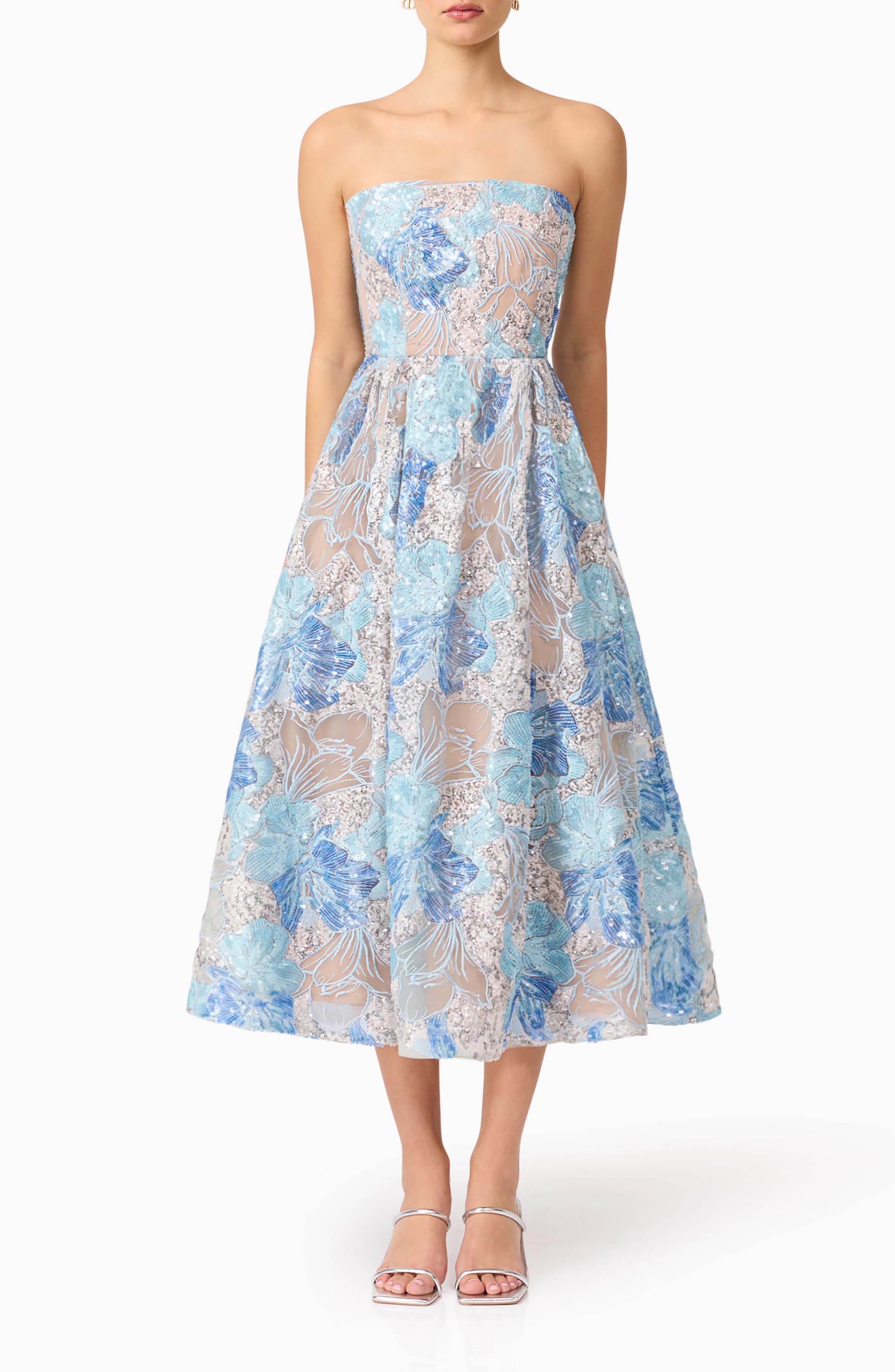 Leonie Strapless Cocktail Dress - image 1