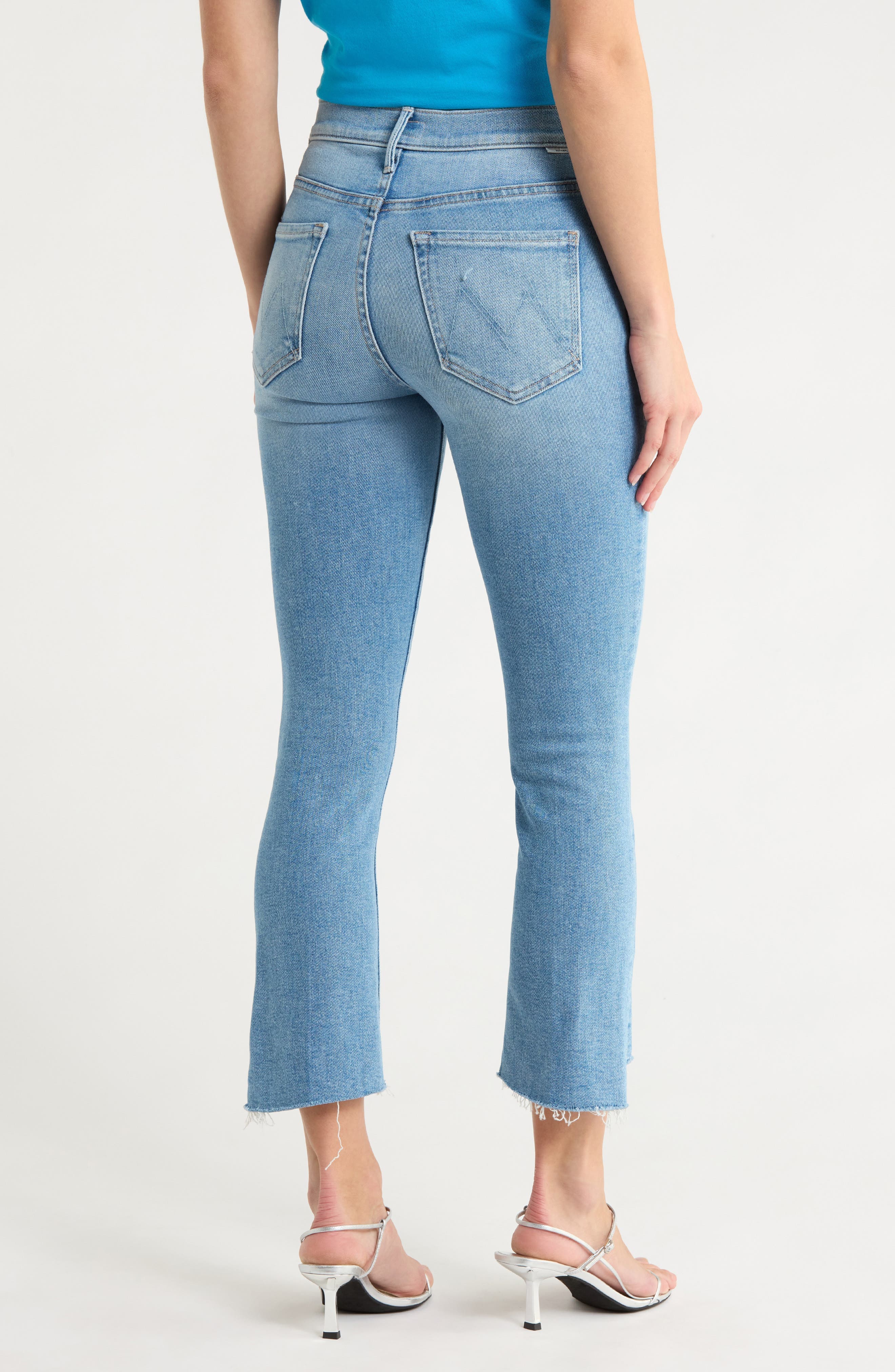 The Insider Crop Step Fray Hem Jeans - image 2