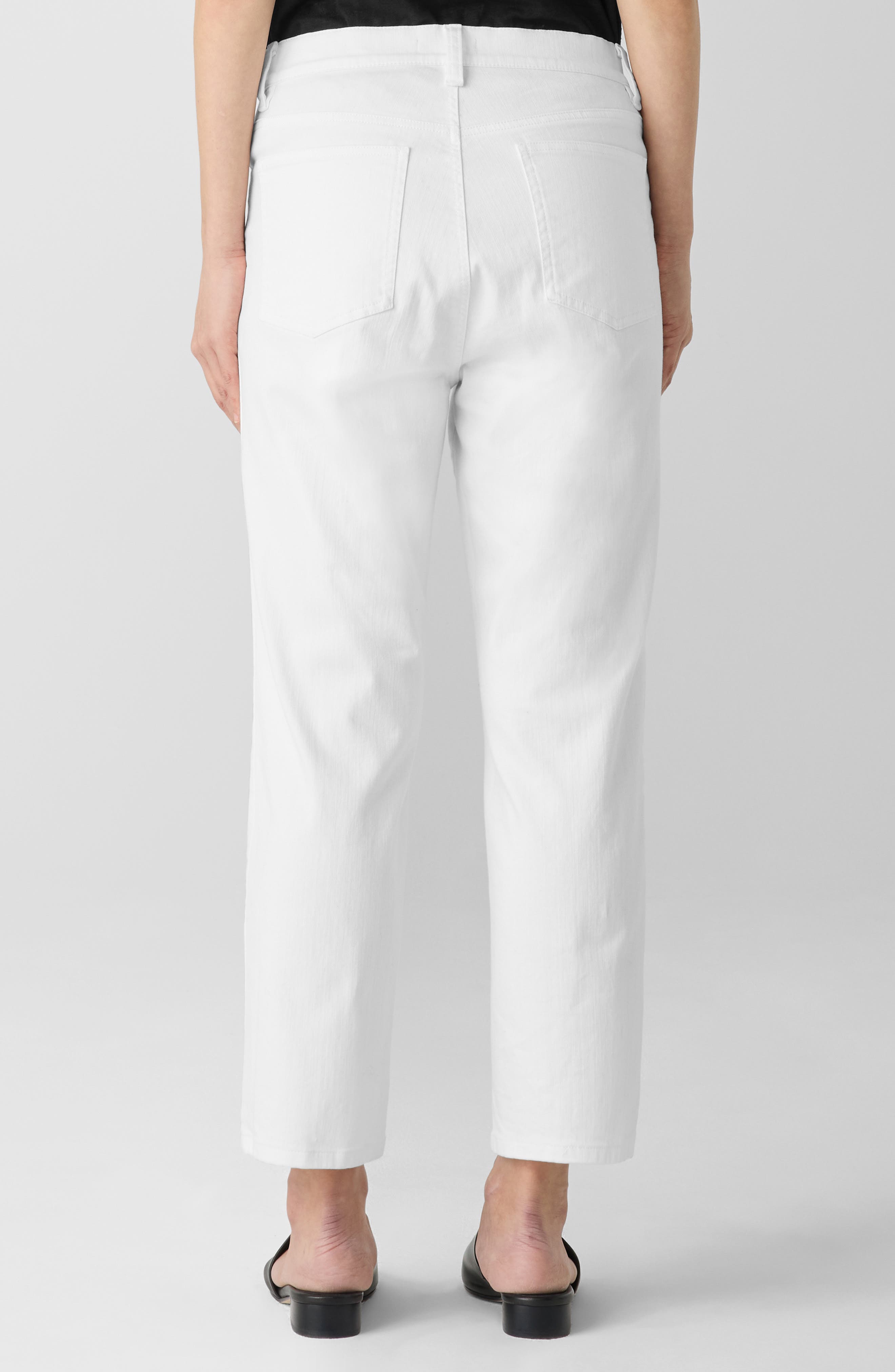 High Waist Crop Straight Leg Jeans - image 2
