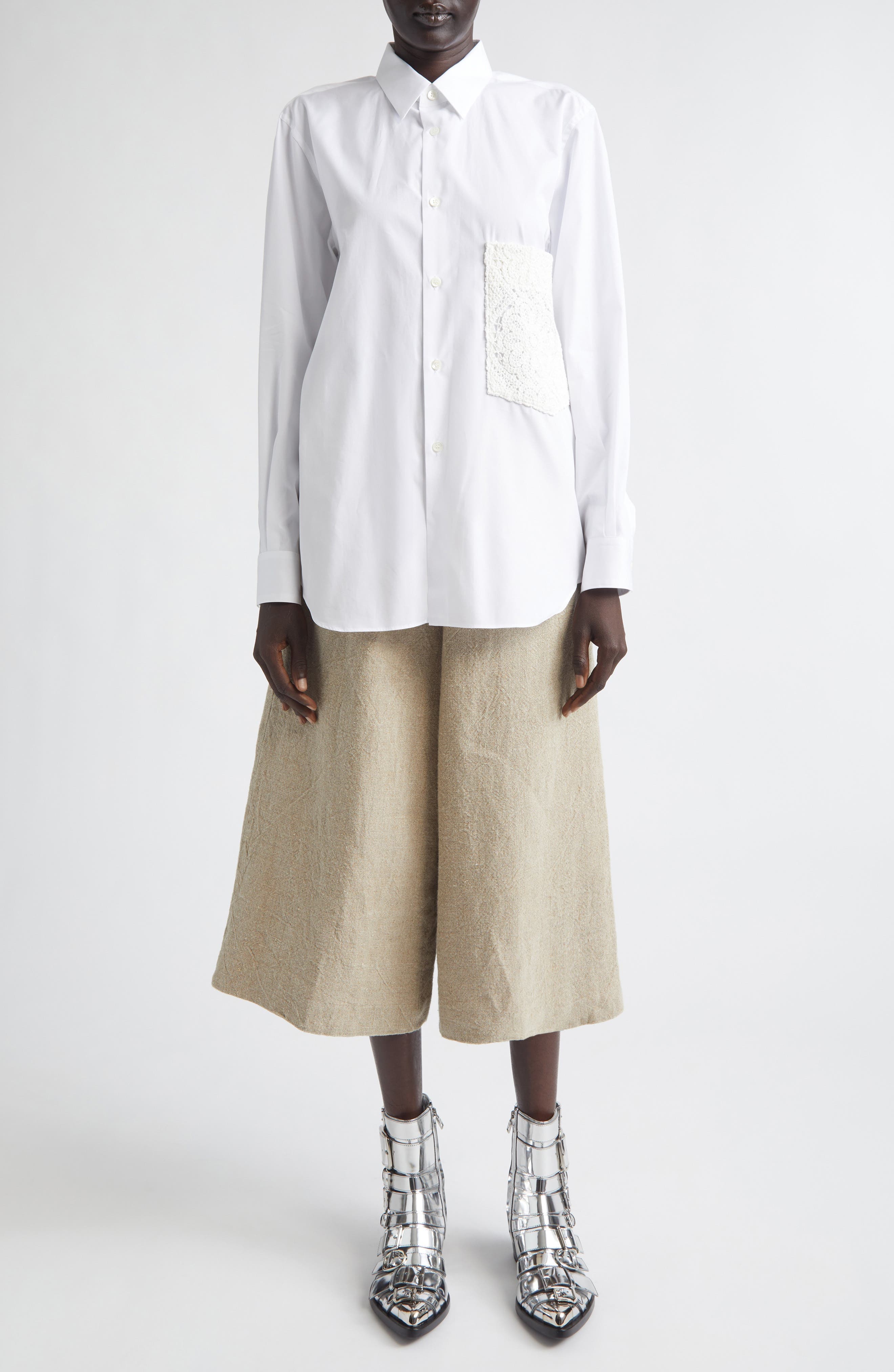 Thin Linen Jersey T-Shirt - image 2