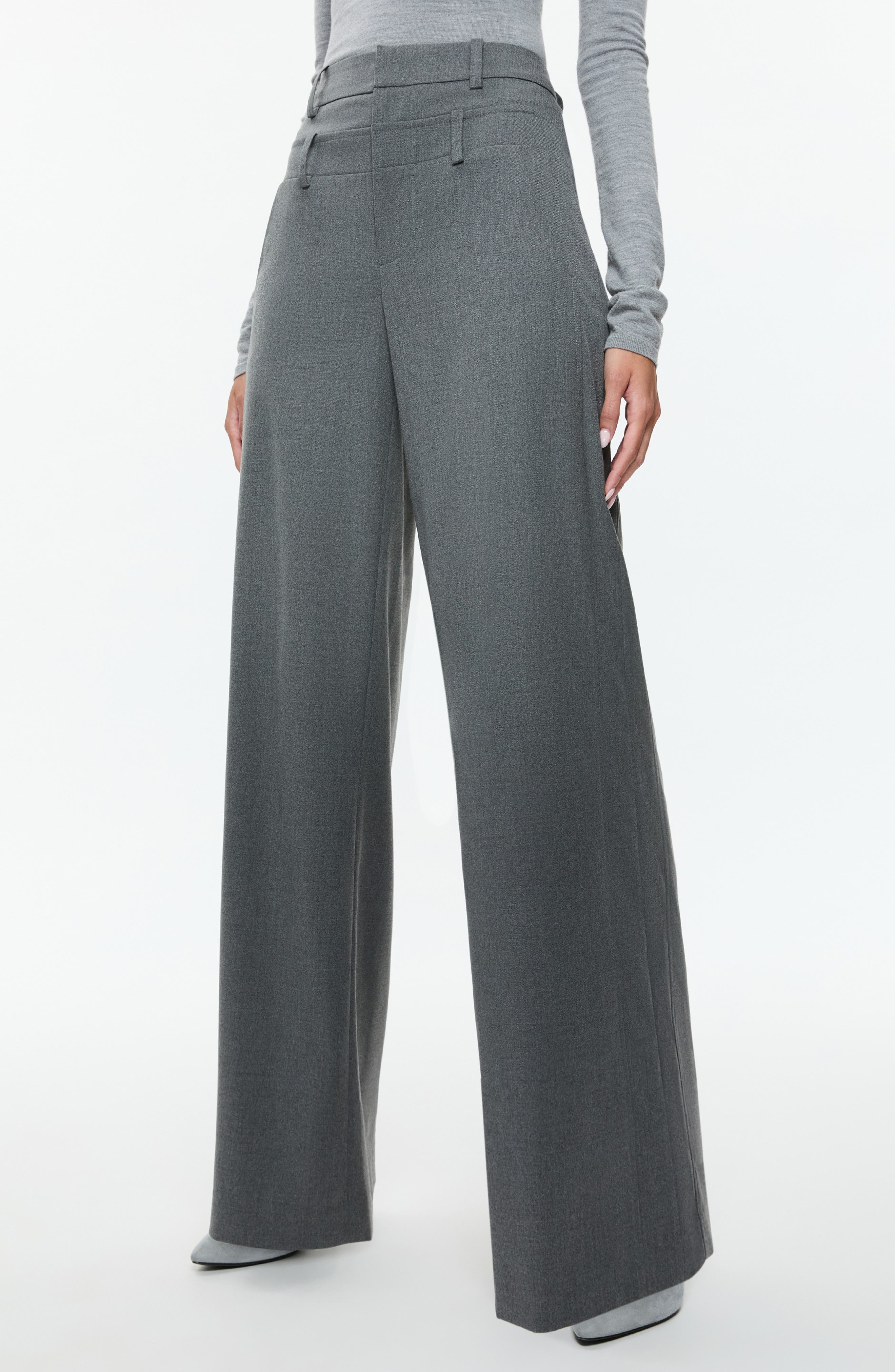 Double High Waist Trousers - image 1