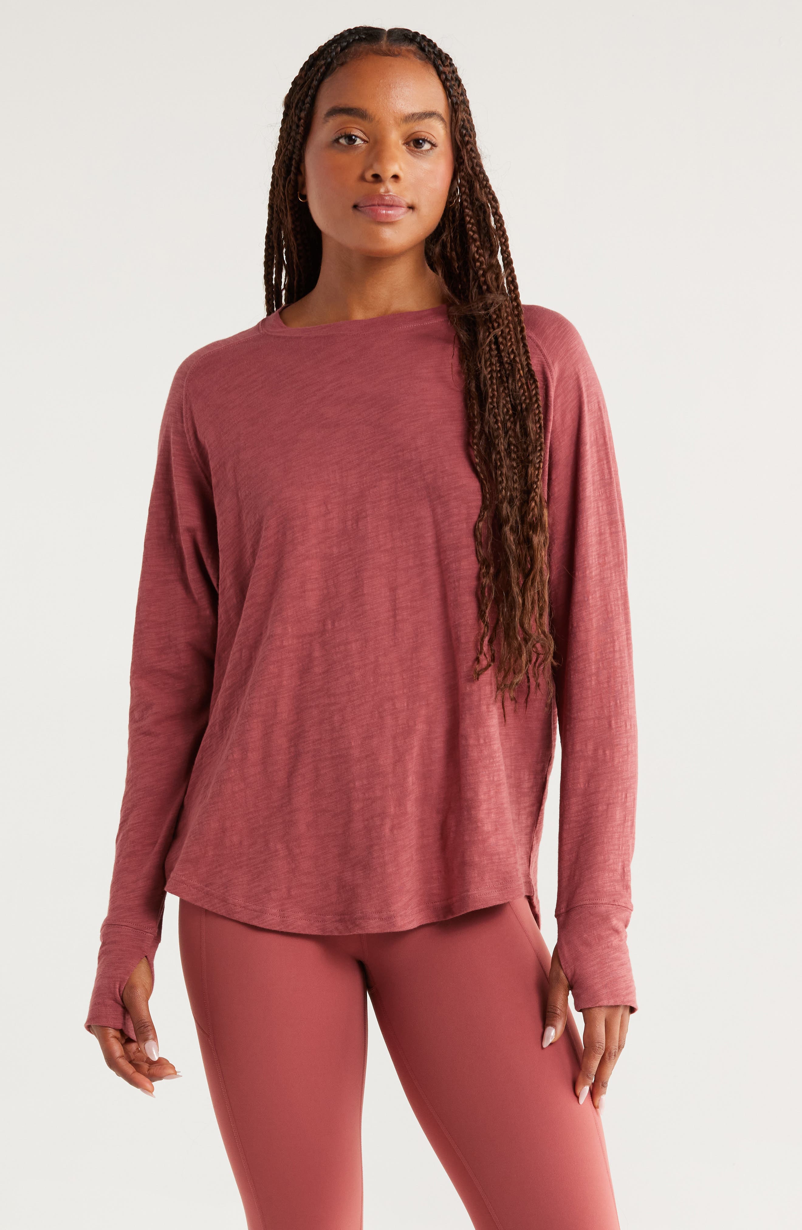Relaxed Washed 2.0 Long Sleeve Slub Tee - image 1