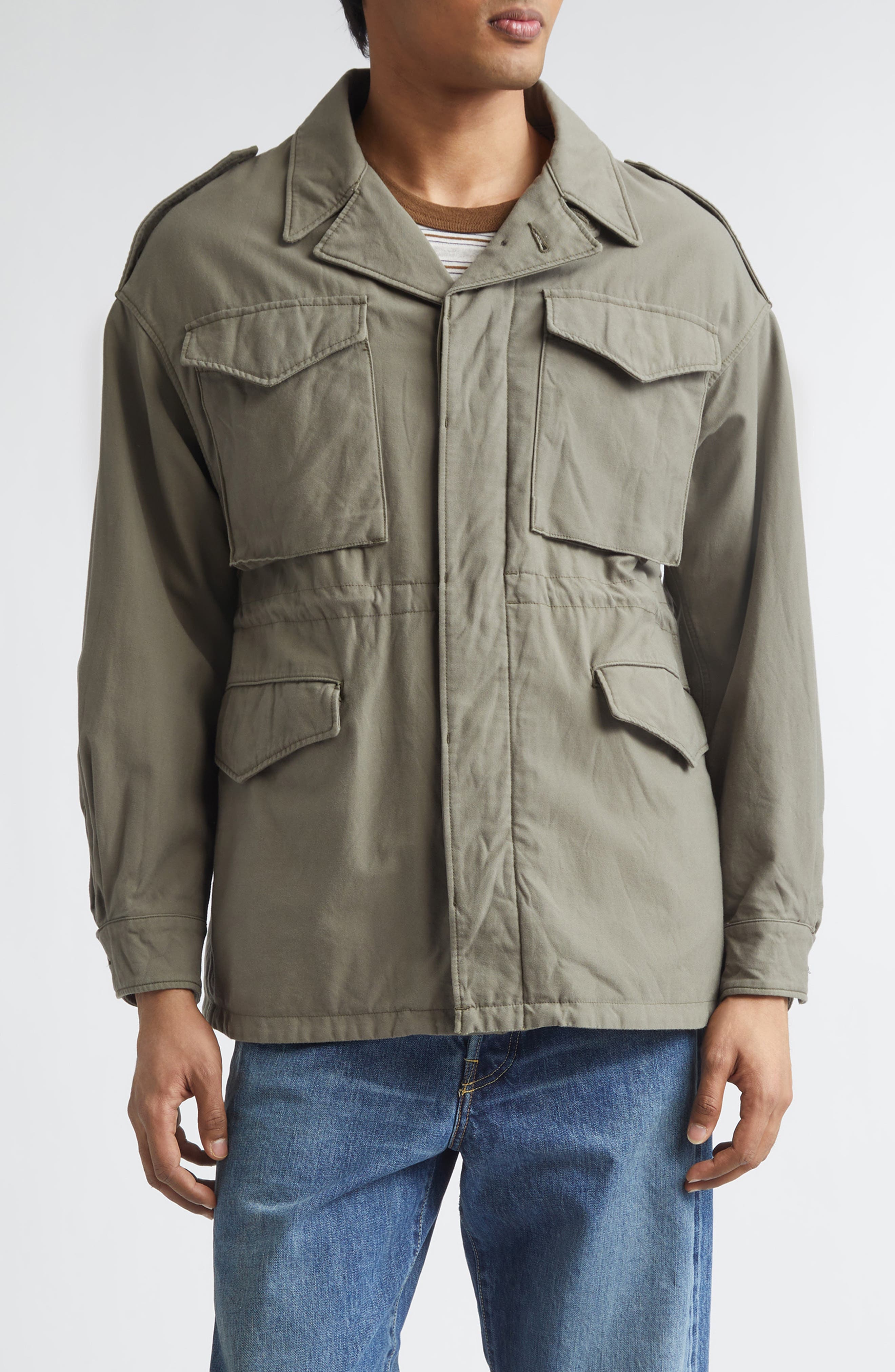Achse Cotton & Nylon Field Jacket - image 1