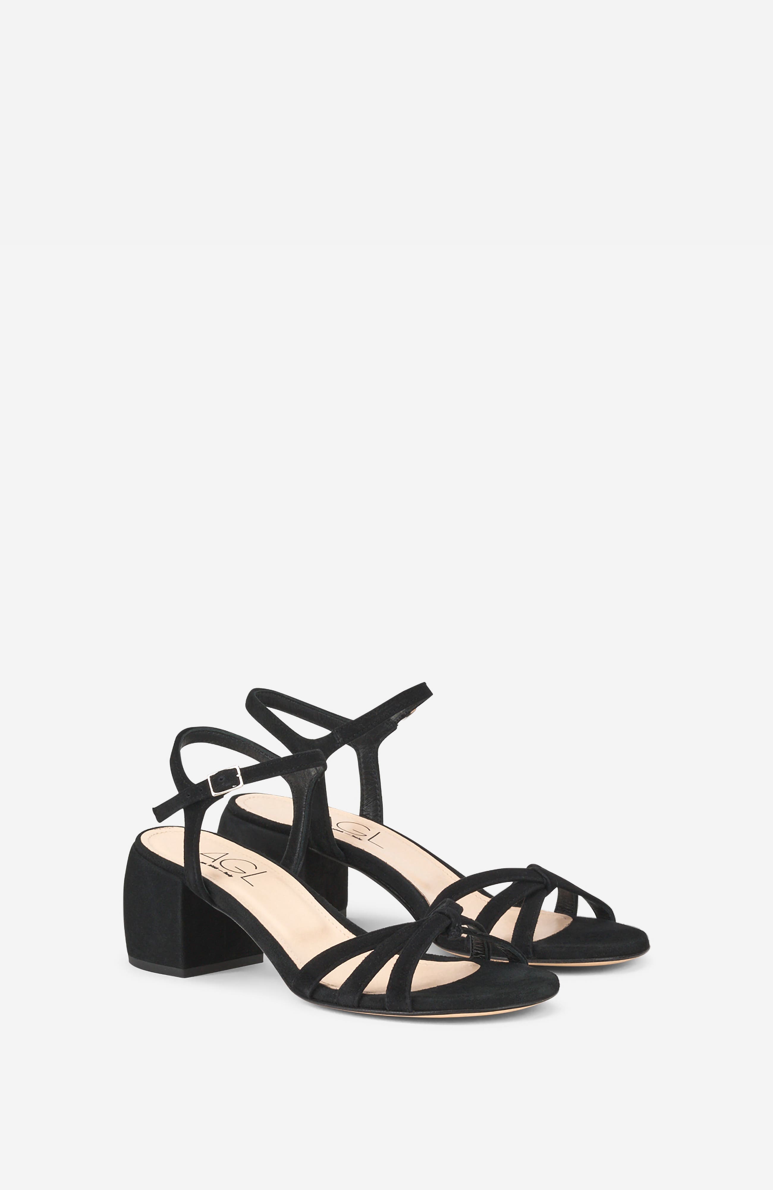 Clio Sandal with Medium Heel - image 2