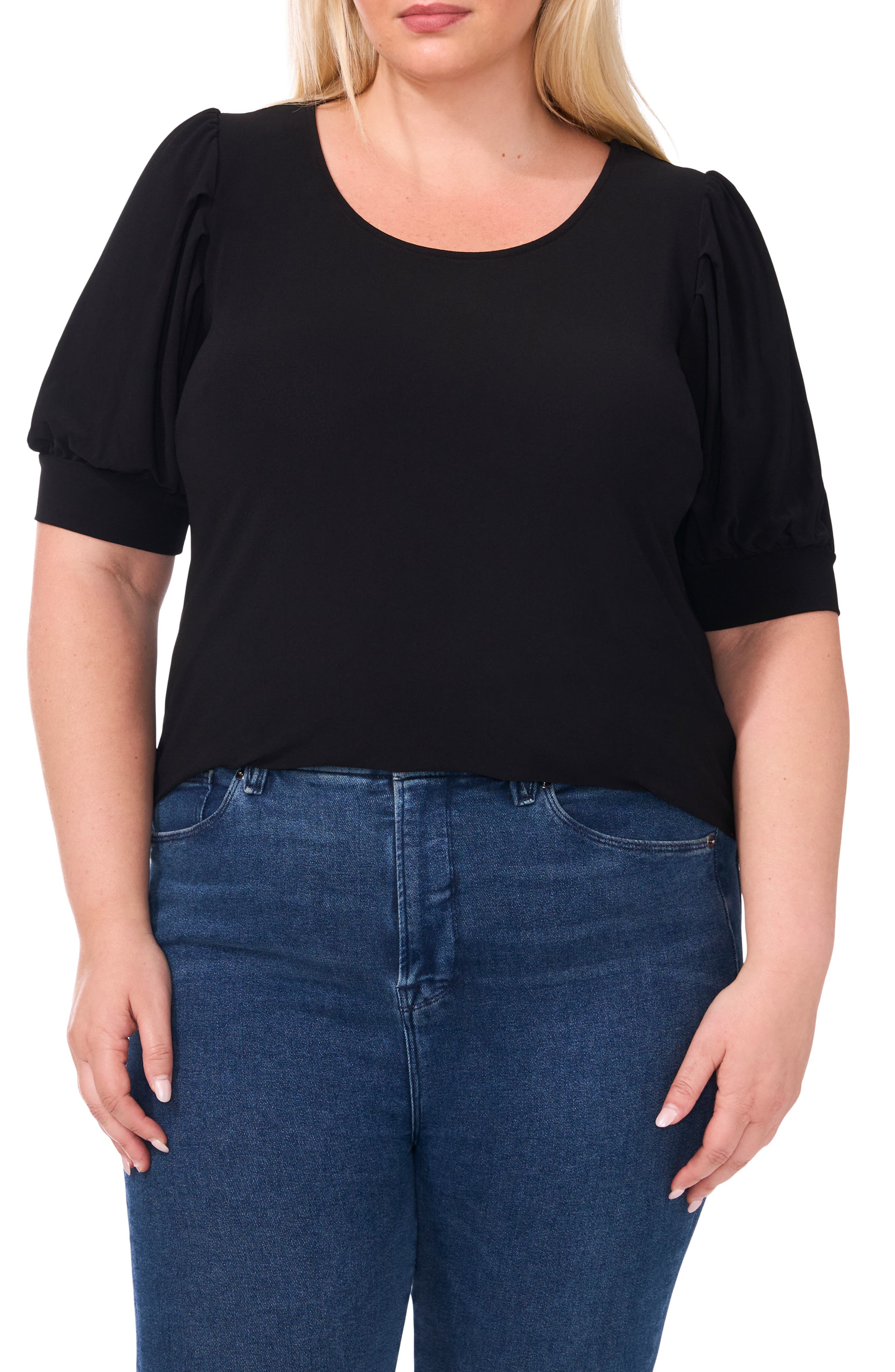 Puff Sleeve Top - image 1