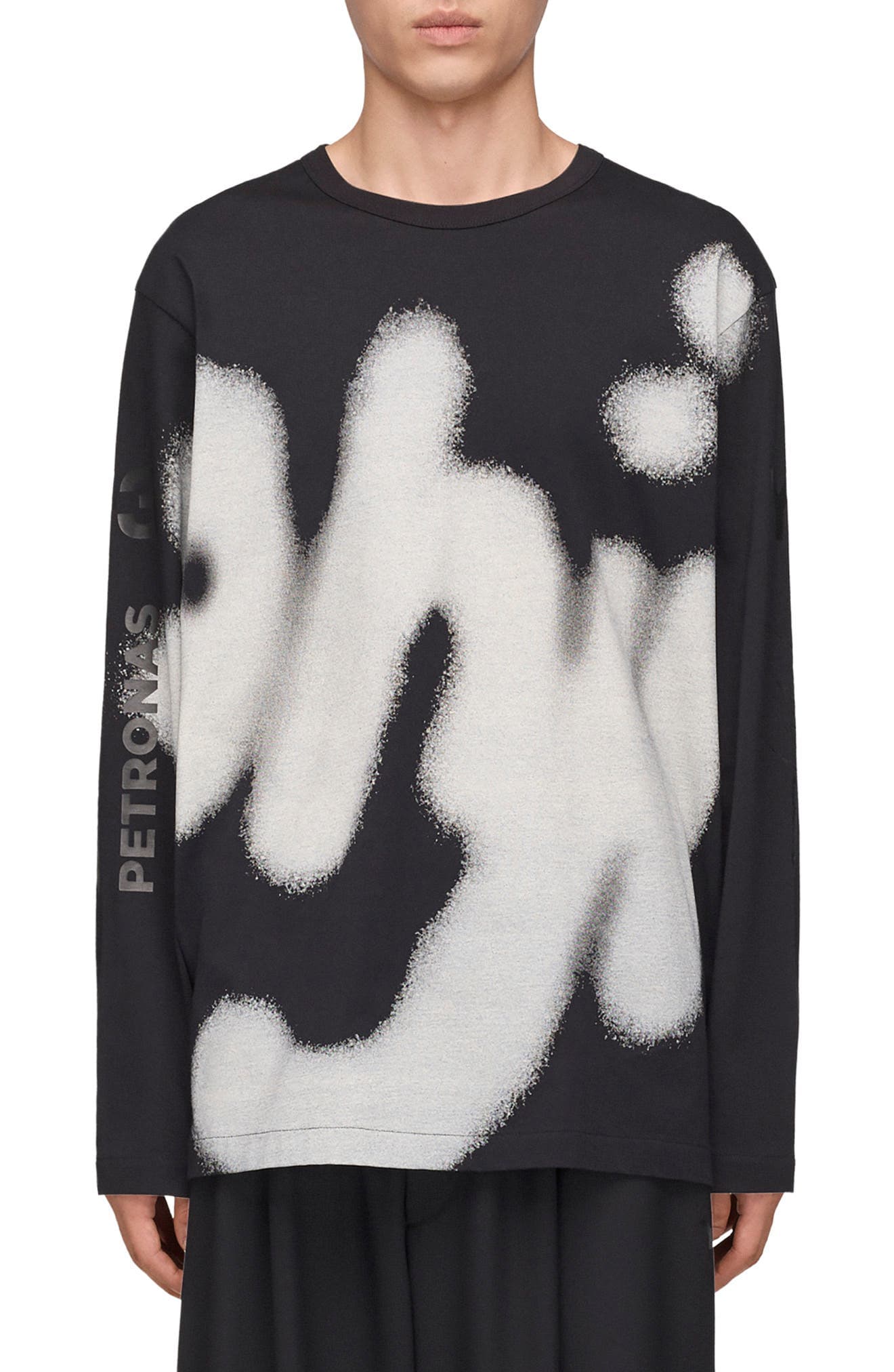 Mercedes - AMG Petronas Formula 1 Team Yohji Graphic Long Sleeve Tee - image 1