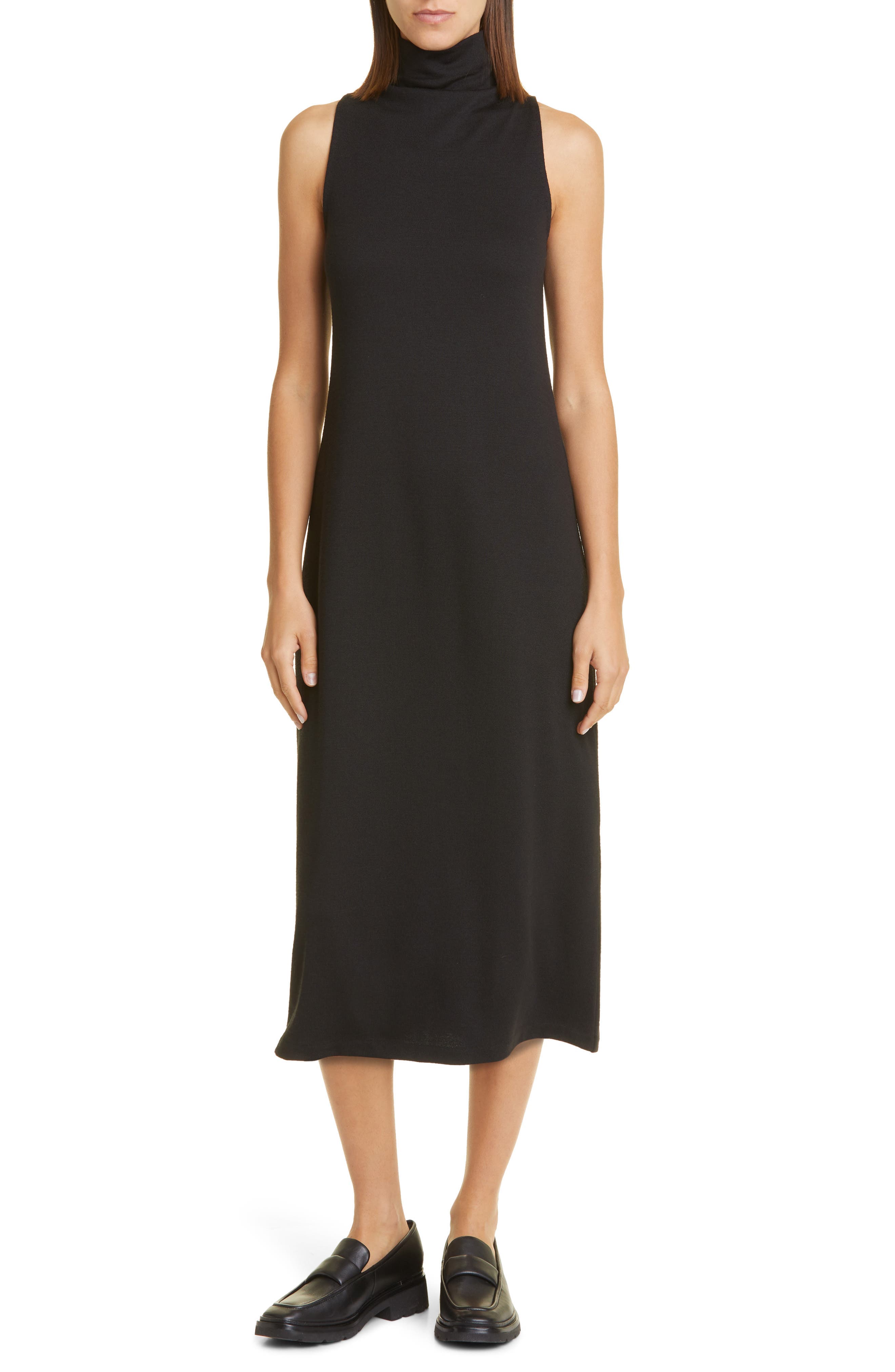 Sleeveless Mock Neck Dress - image 1