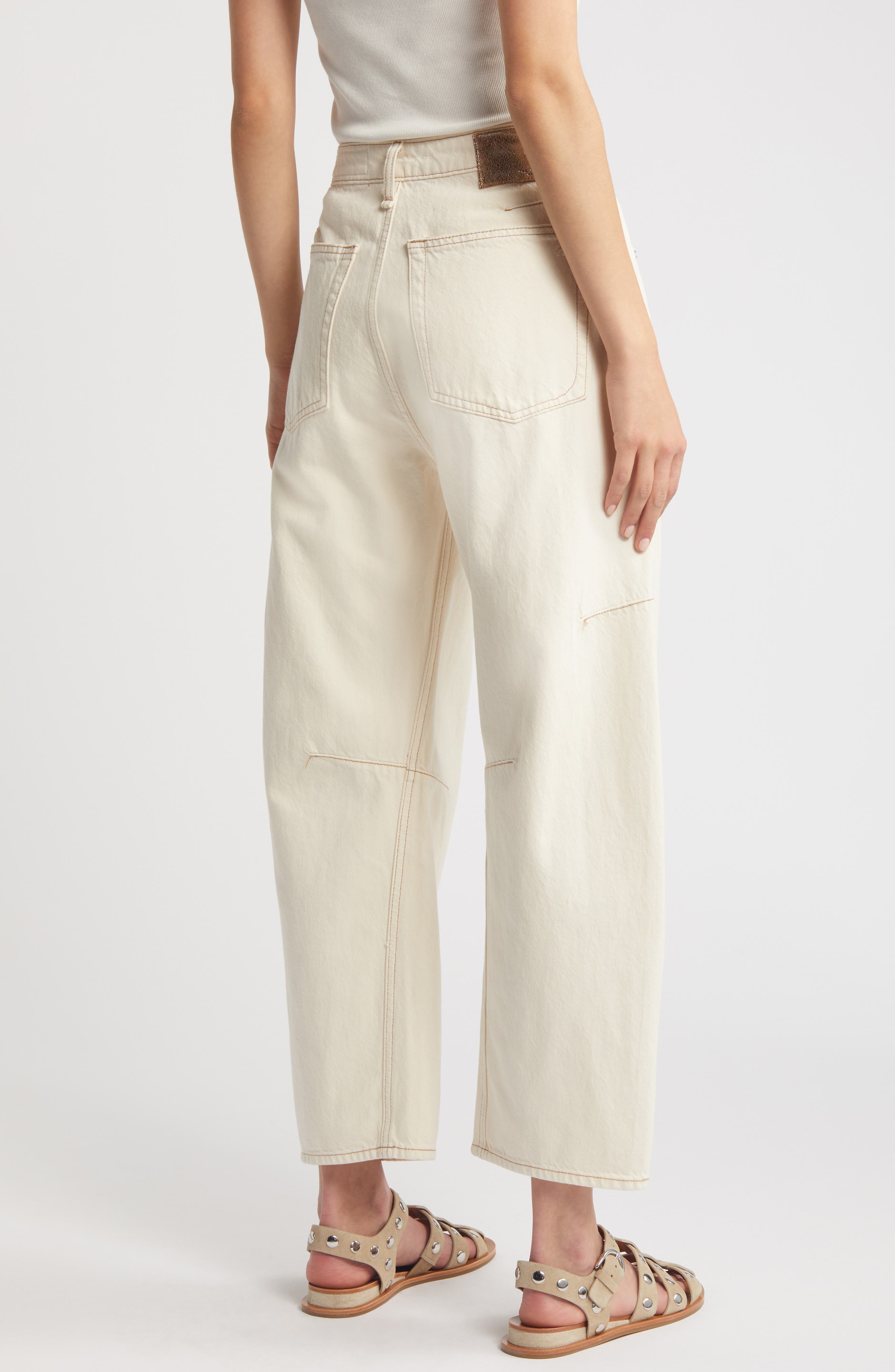 Charlie Organic Cotton Barrel Jeans - image 2