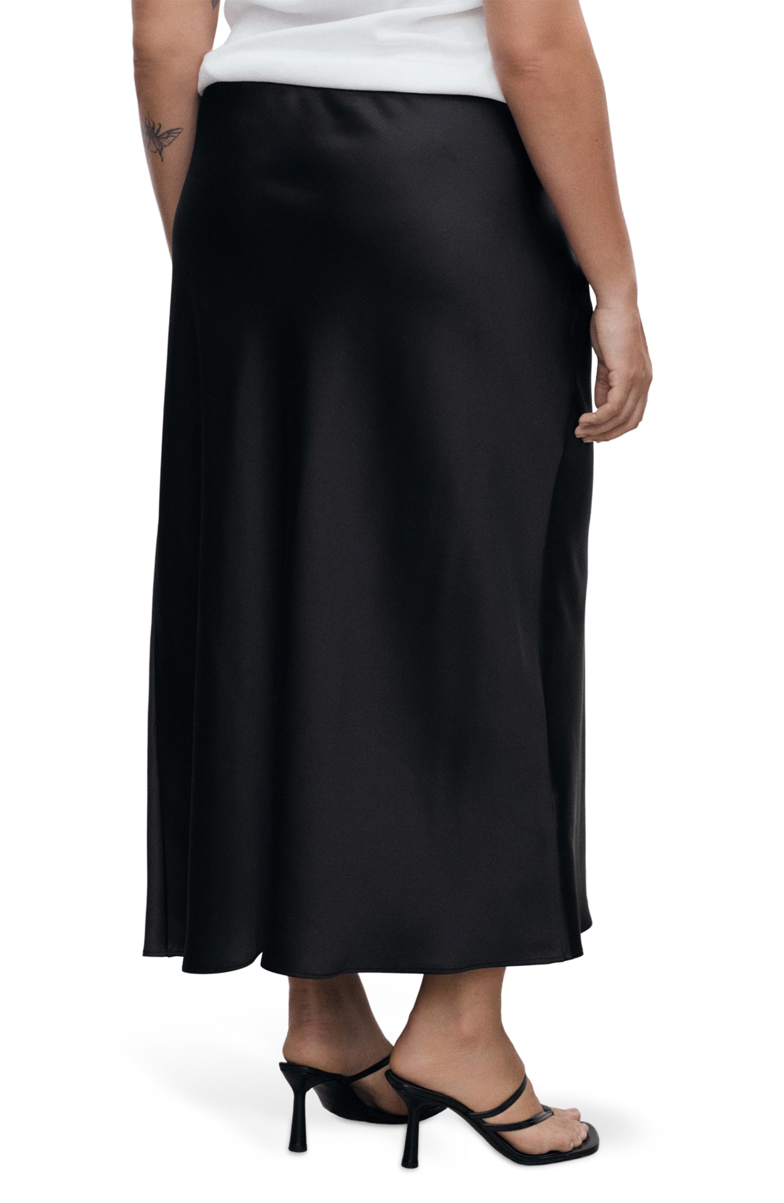 Mia Satin Maxi Skirt - image 2