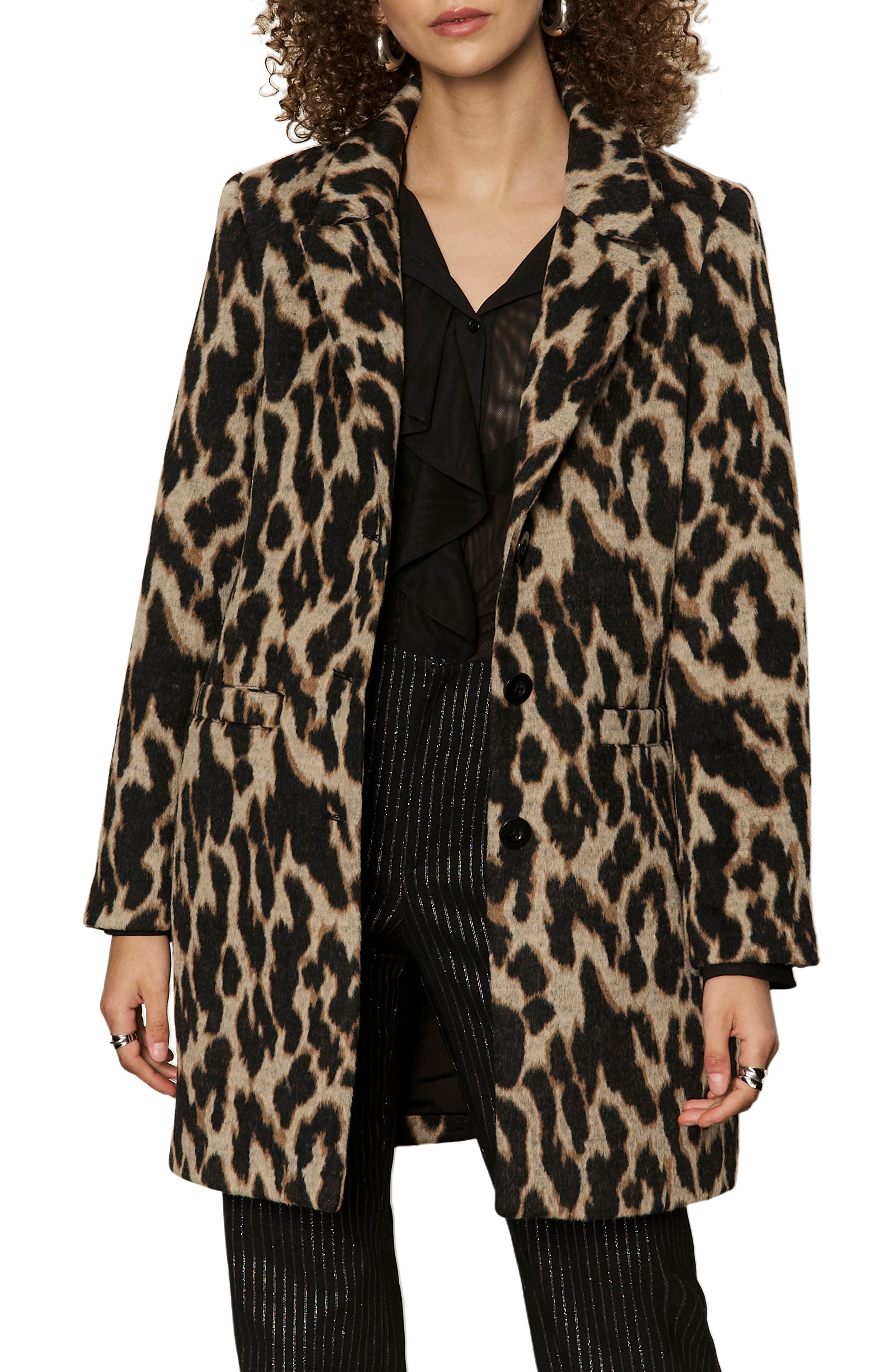 Downtown Leopard Print Jacket - image 1