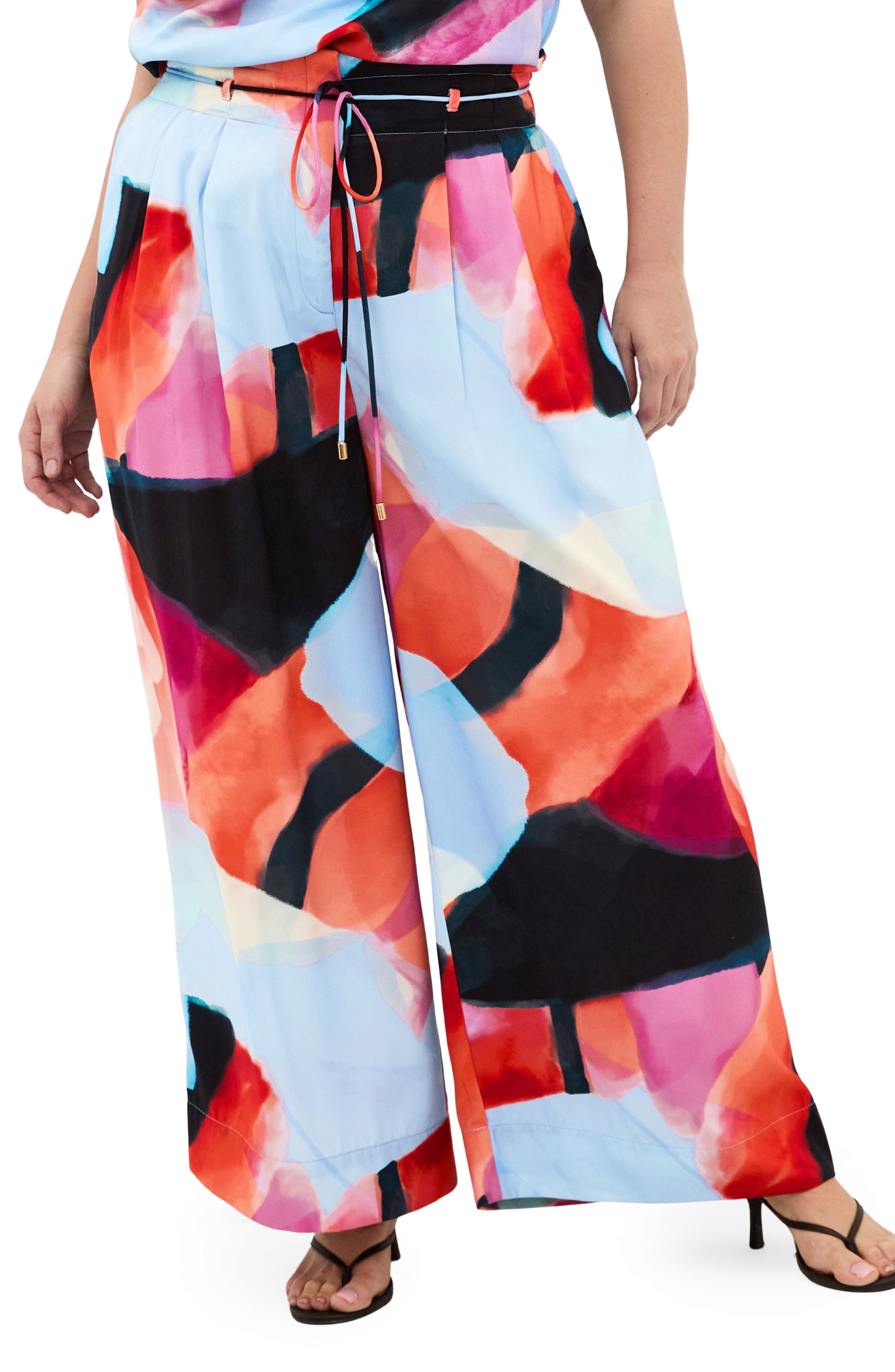 Shania Paperbag Waist Wide Leg Pants - image 3