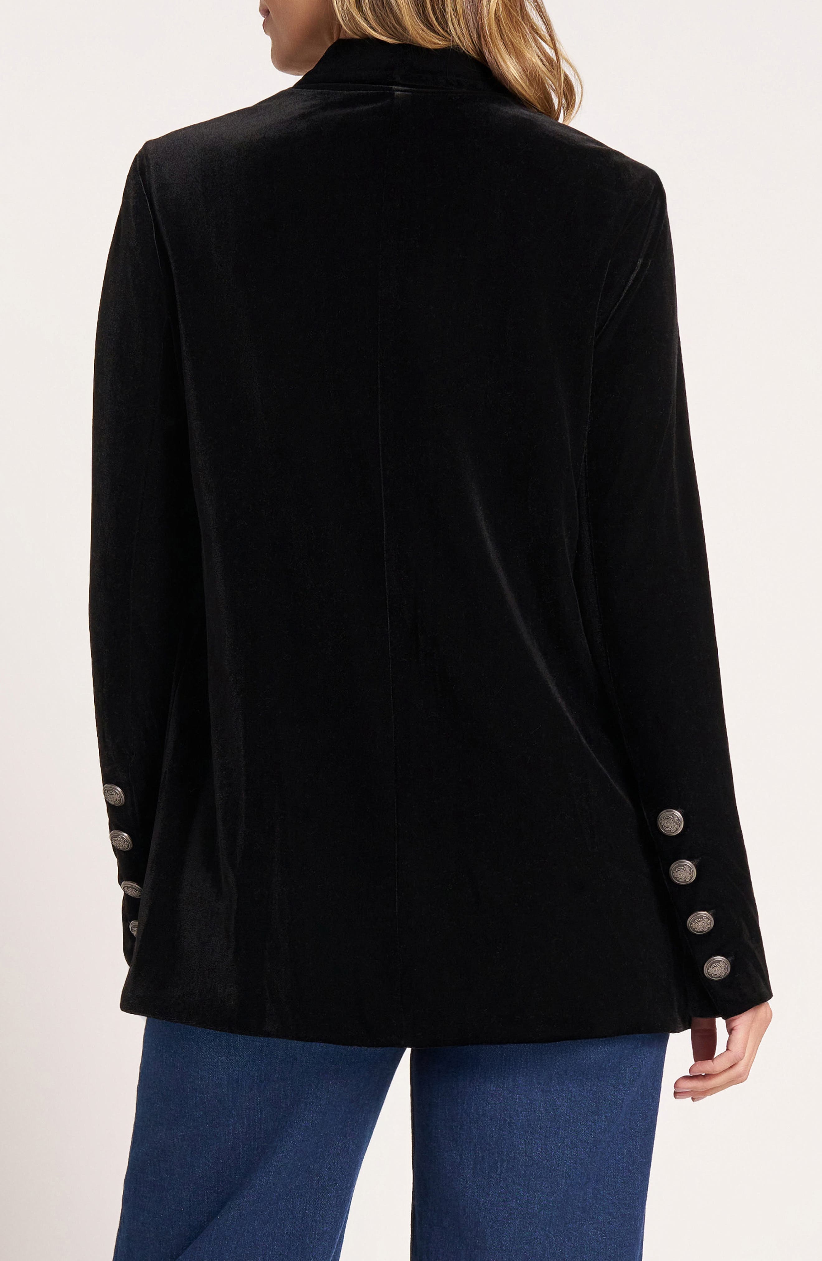 Velvet Blazer Jacket - image 2