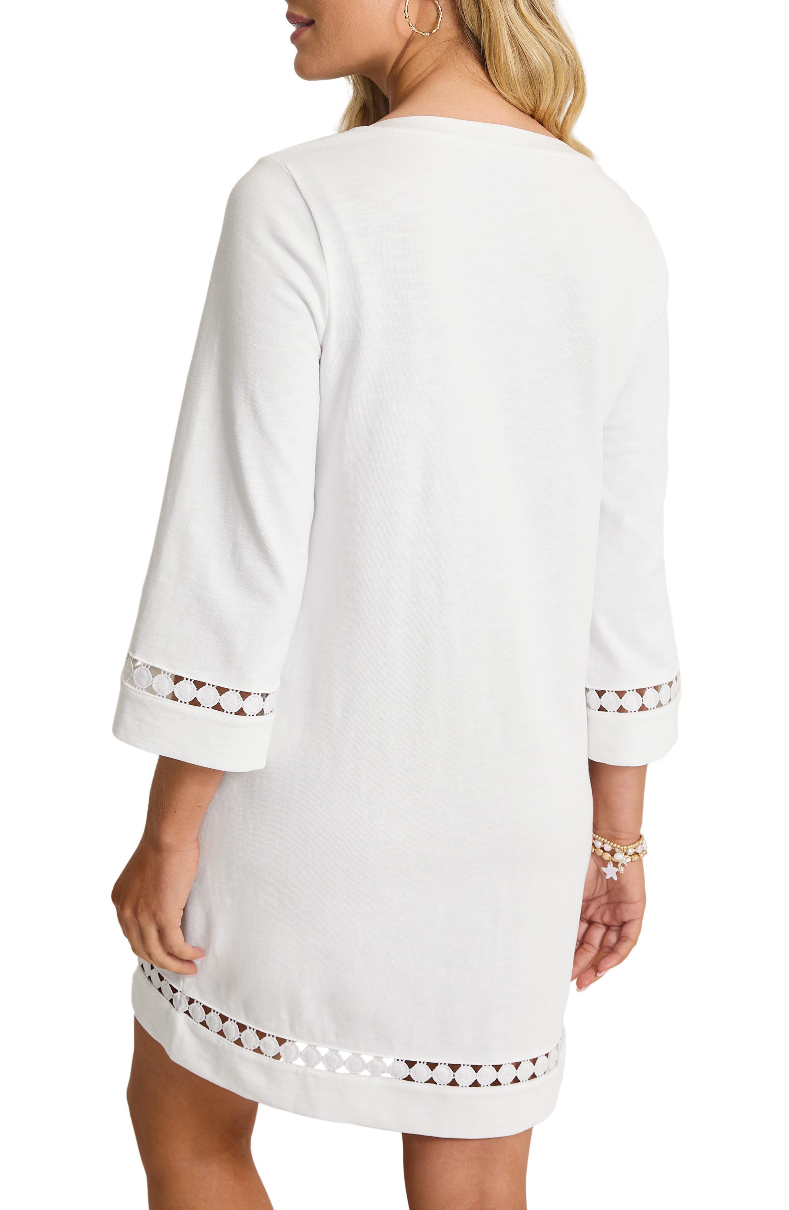 Sunset Harbor Long Sleeve Shift Dress - image 2