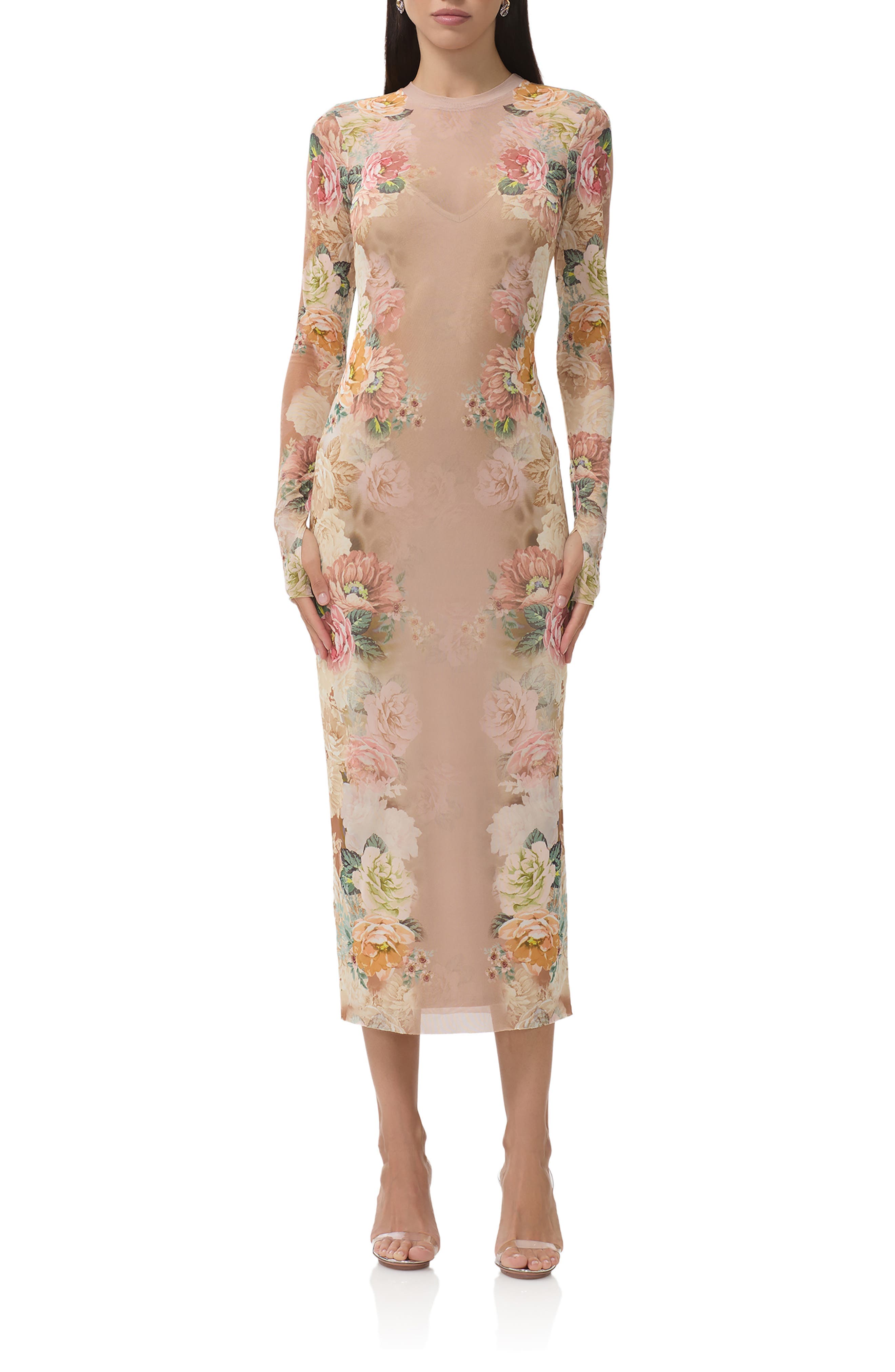 Ashland Long Sleeve Midi Dress - image 1