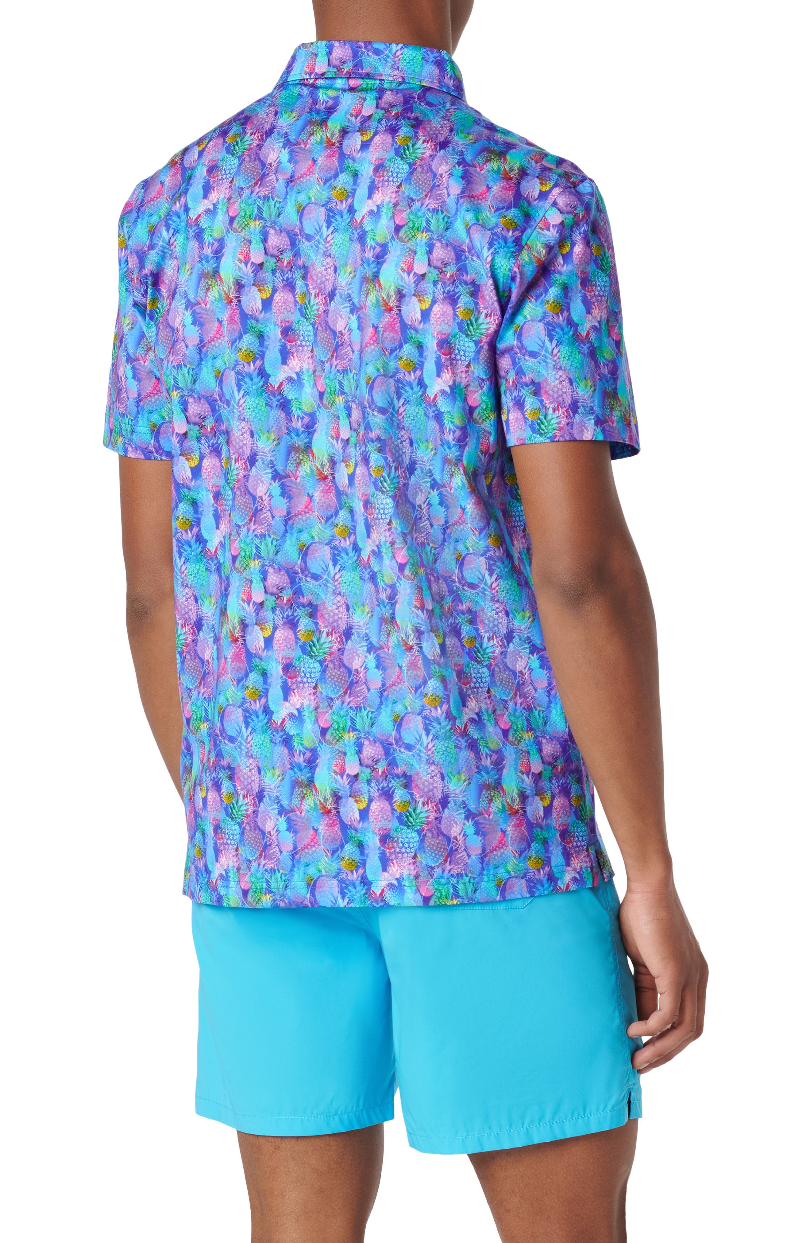 Victor OoohCotton Pineapple Print Polo - image 2