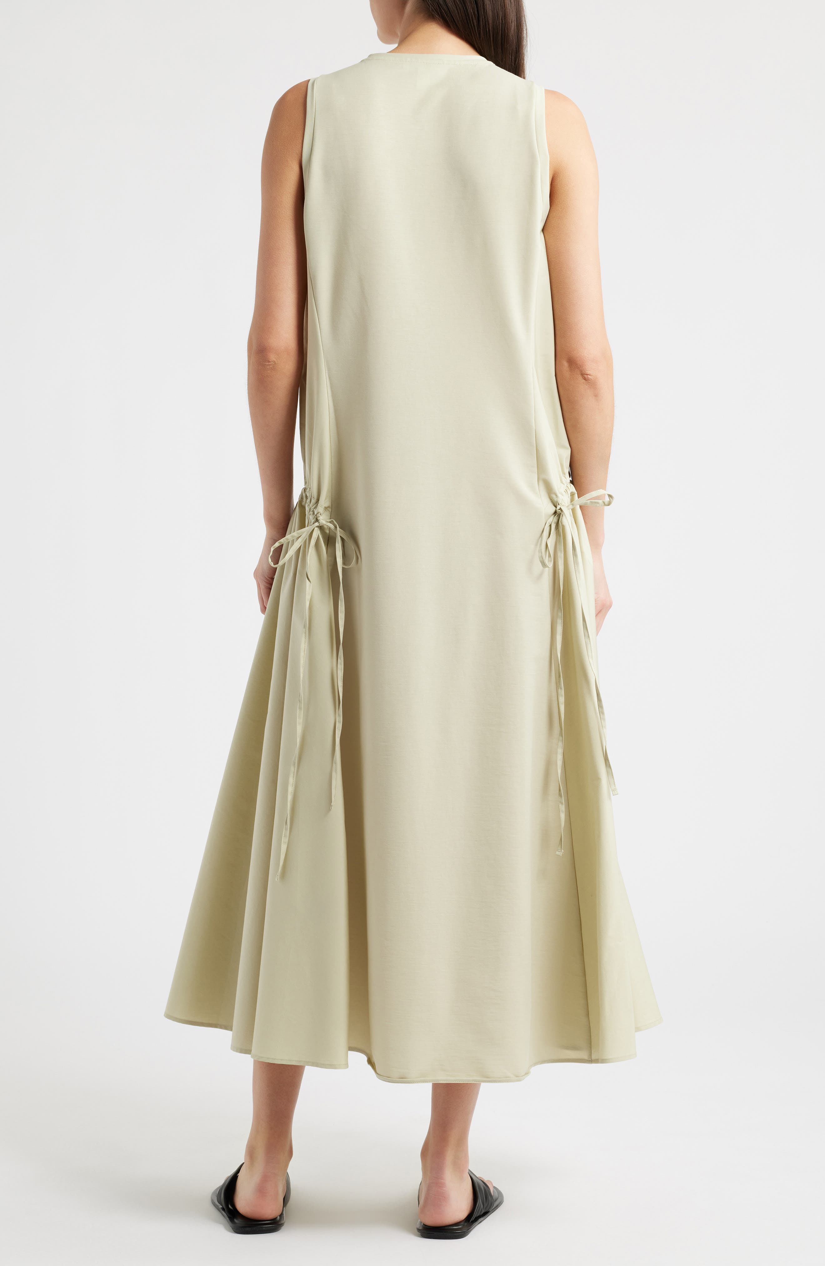 Panelled Sleeveless Maxi Dress - image 2