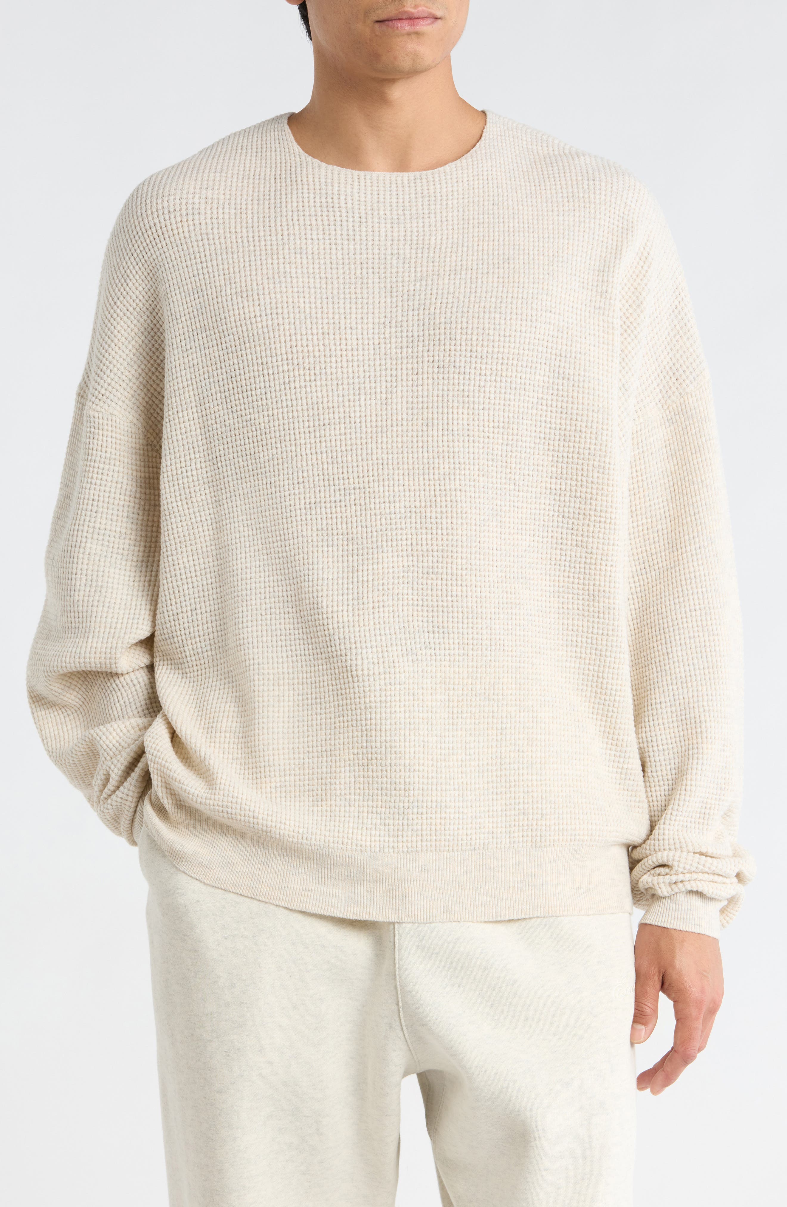 '90s Waffle Knit Sweater - image 1