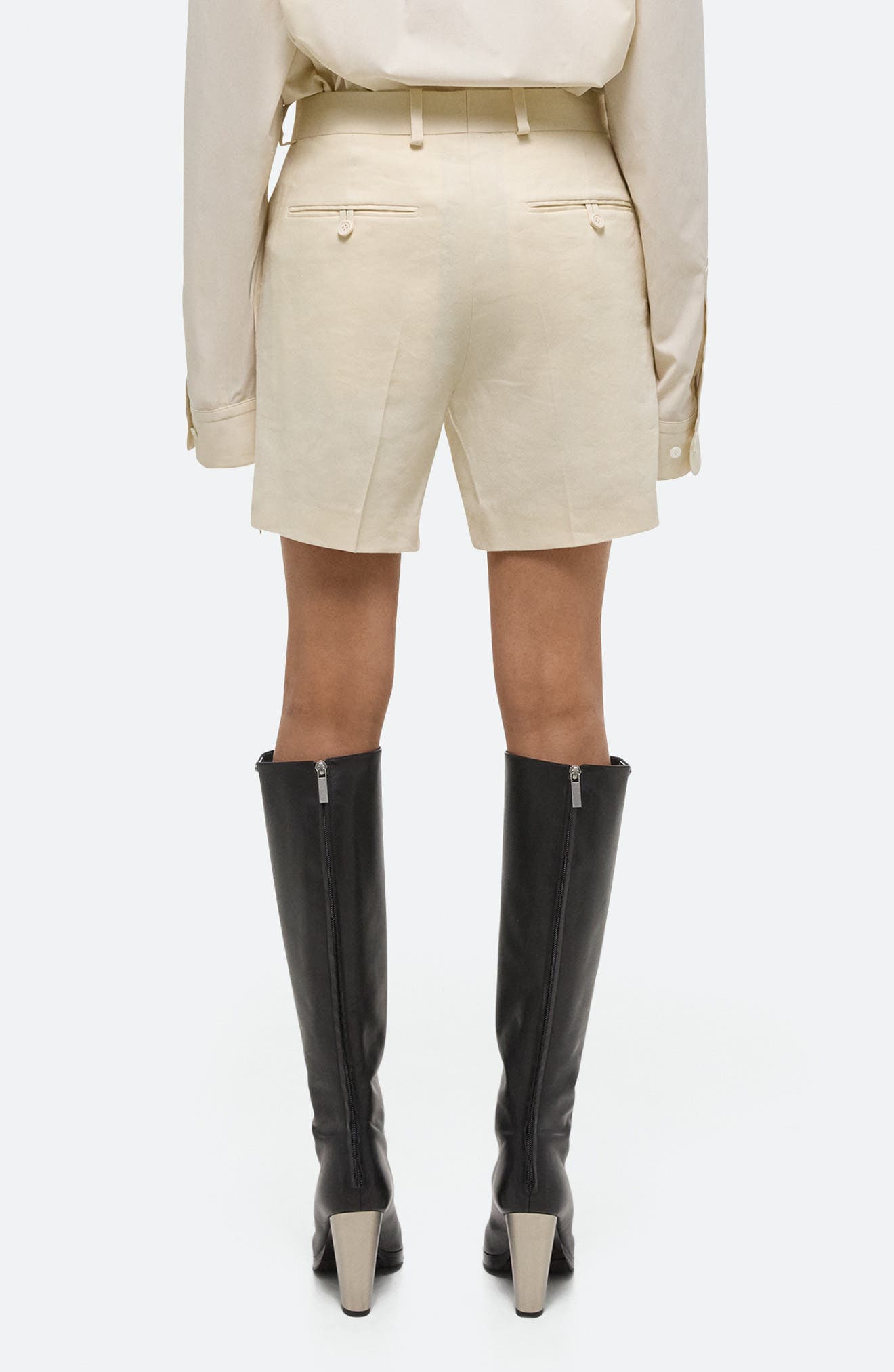 Linen Blend Shorts - image 2