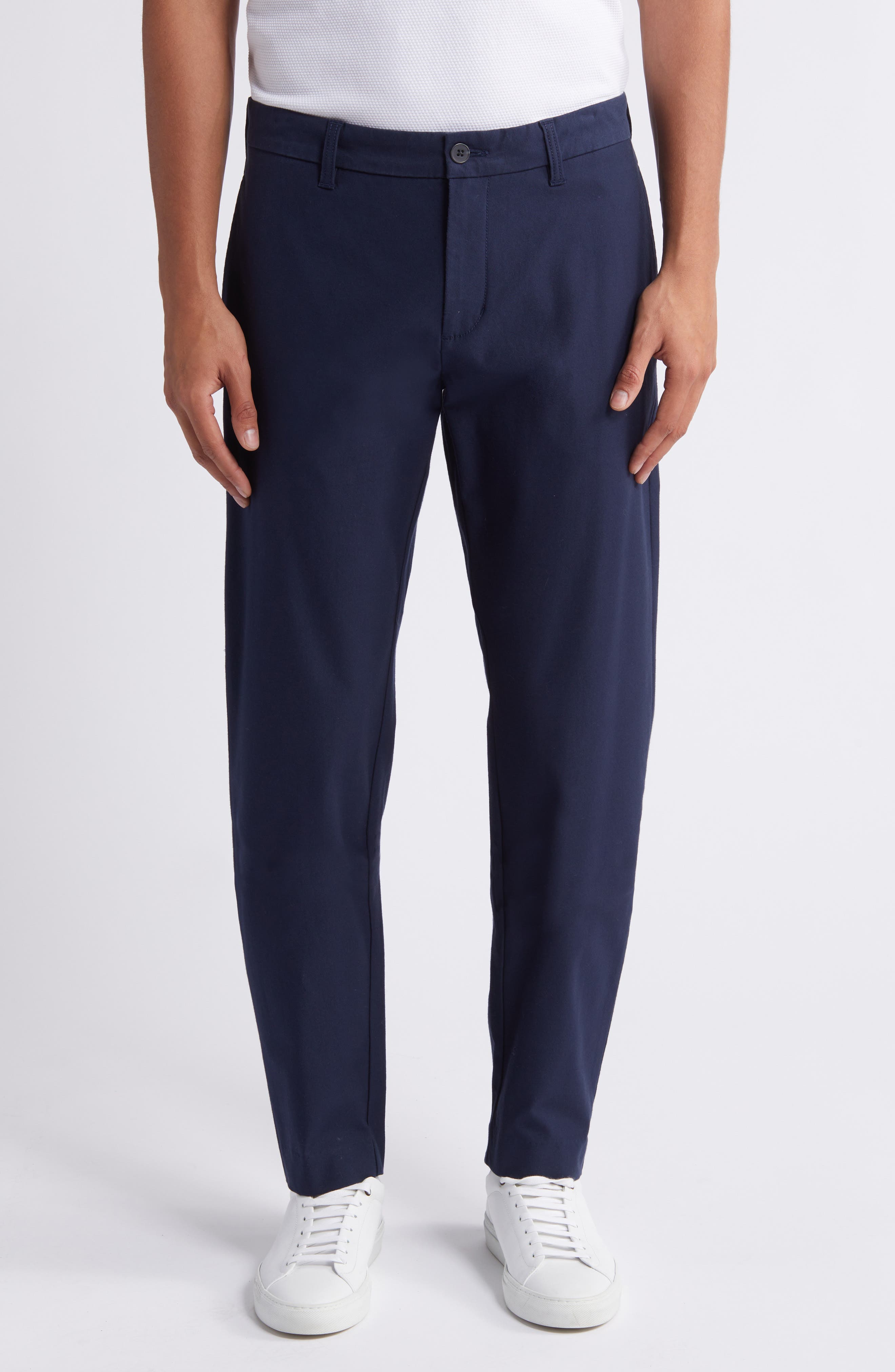 Tech-Smart Flat Front Chinos - image 1