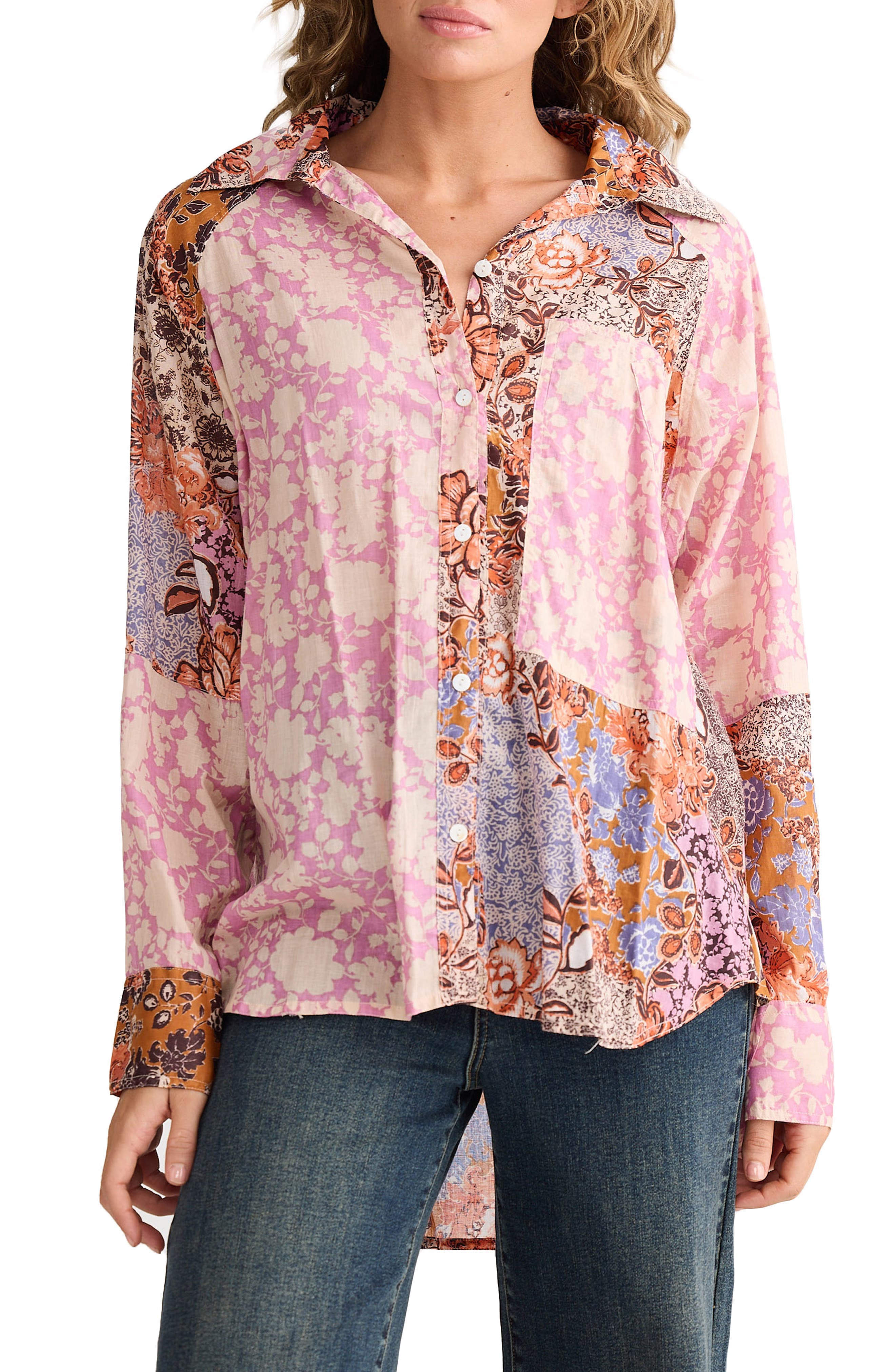 Freefalling High-Low Shirt - image 1