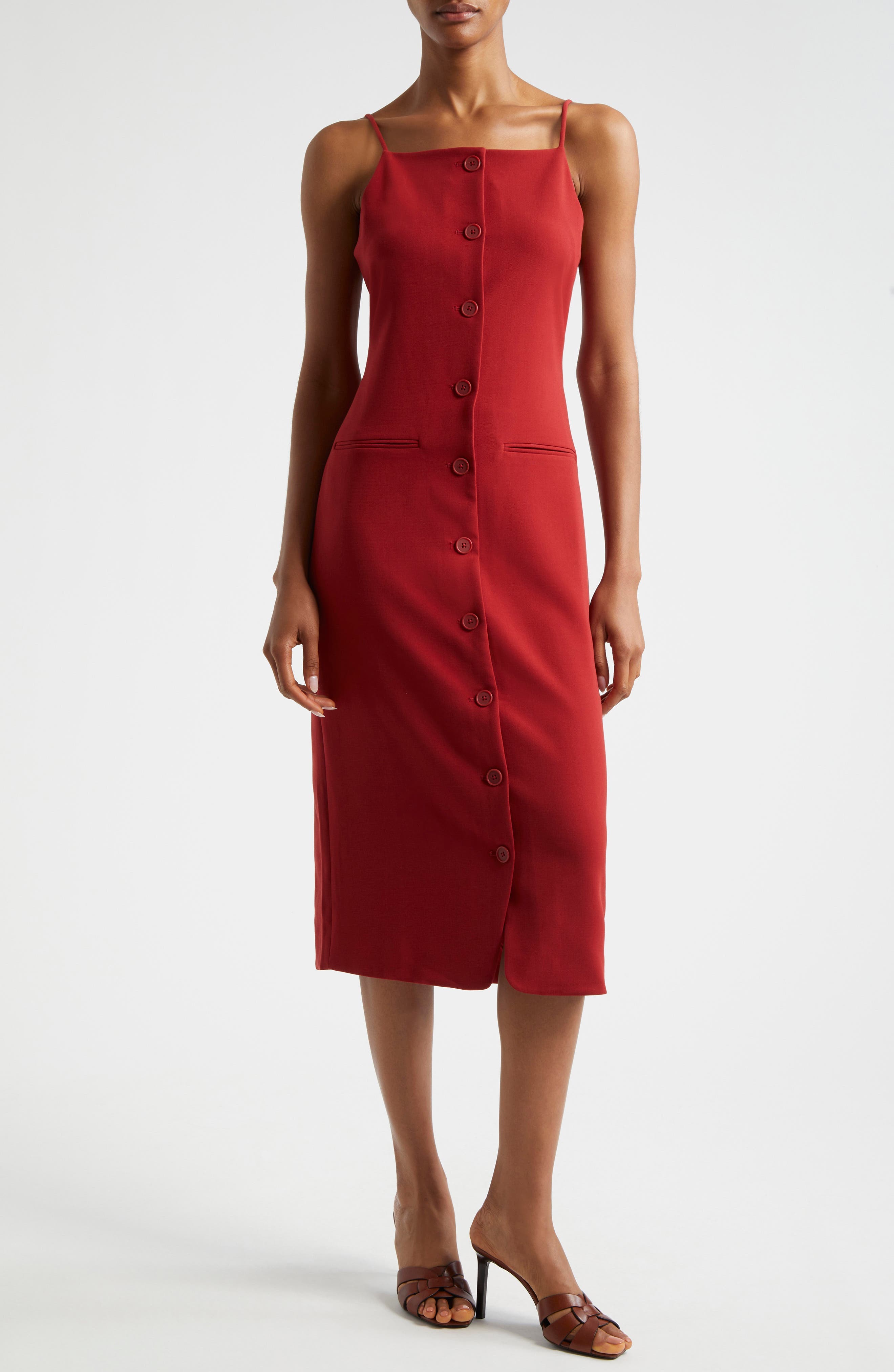Una Tailored Midi Dress - image 1