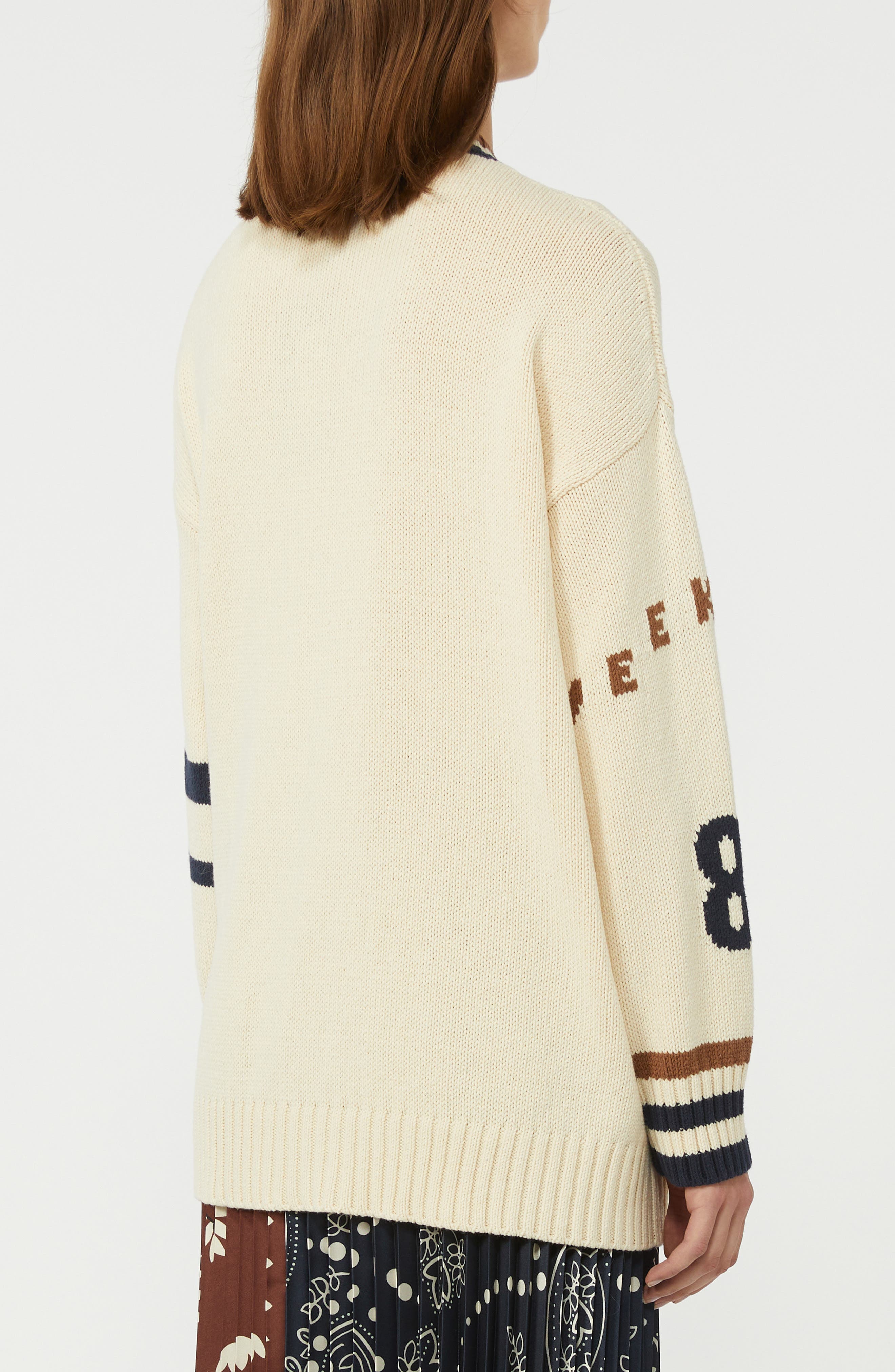 Blasone Oversize Jacquard Cardigan - image 2